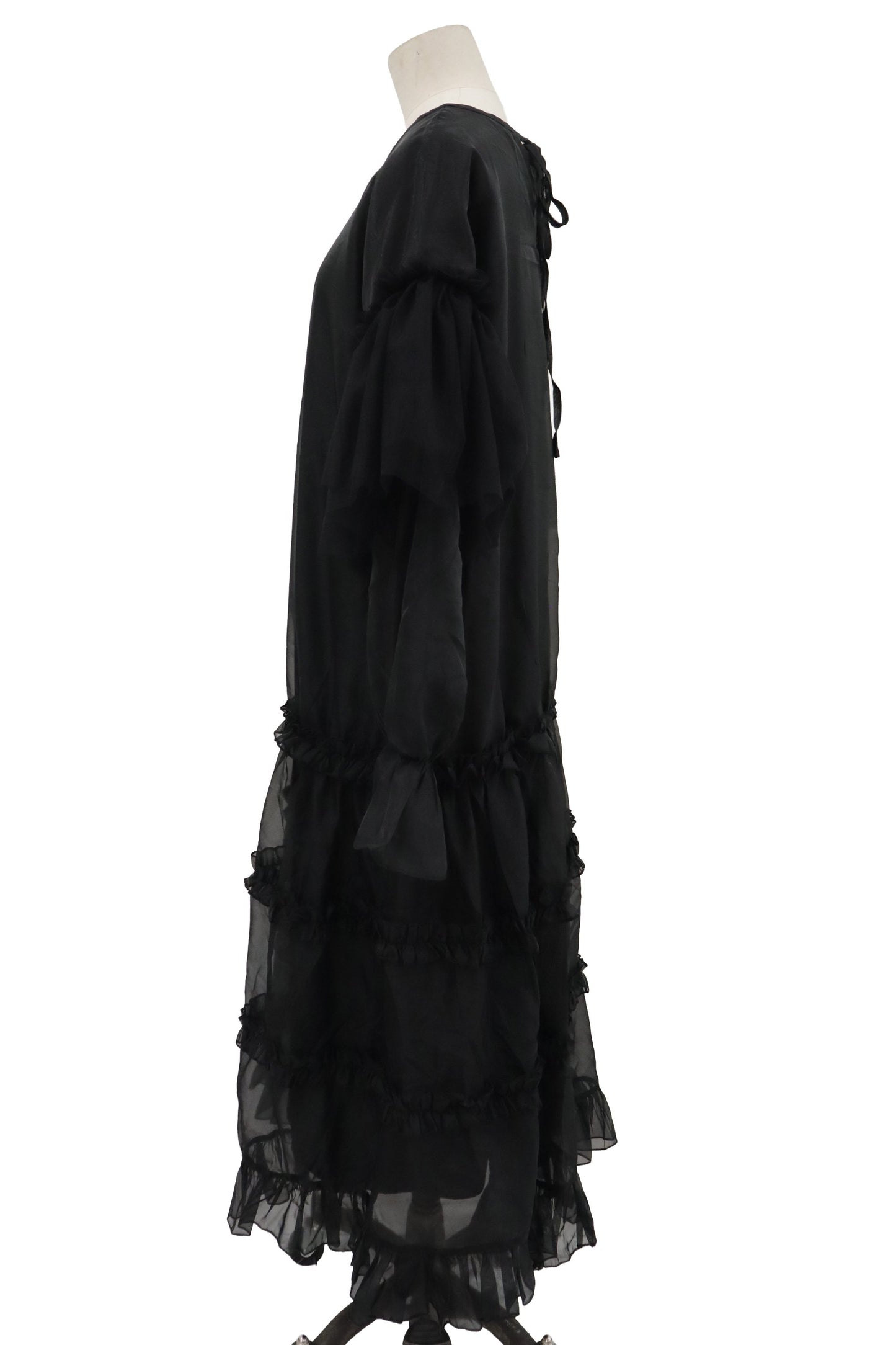 organza frill dress/RM-［2606-027］
