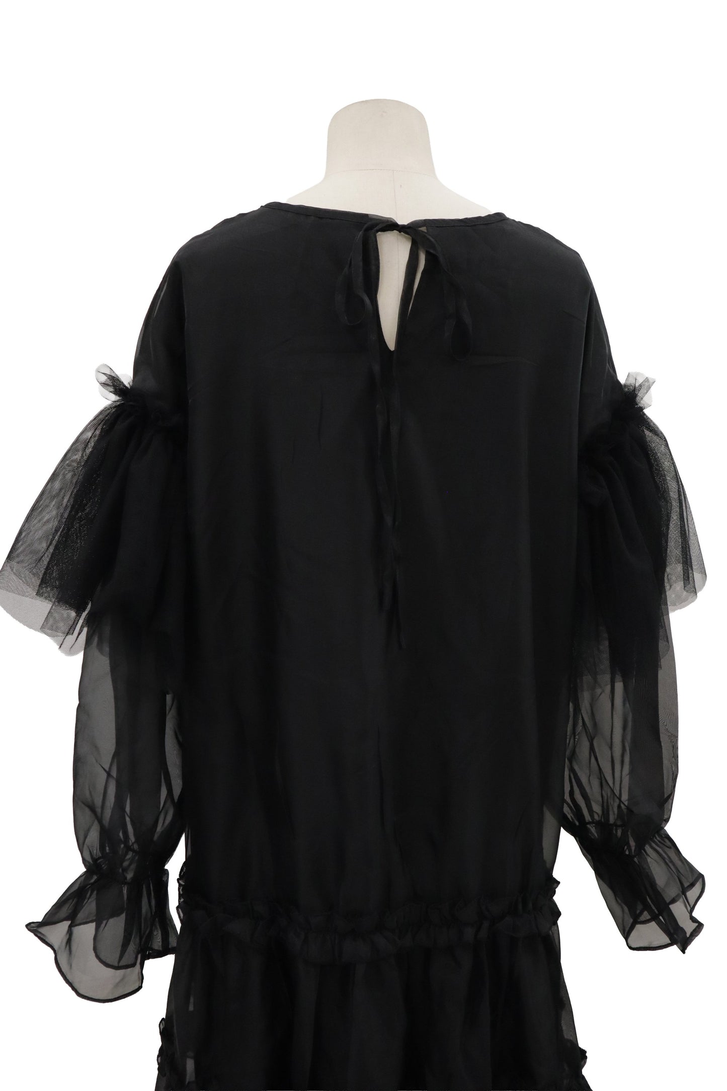organza frill dress/RM-［2606-027］