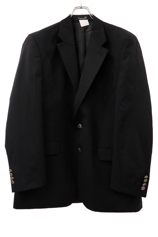 RALPH LAUREN black tailored jacket/U-［2602-046］