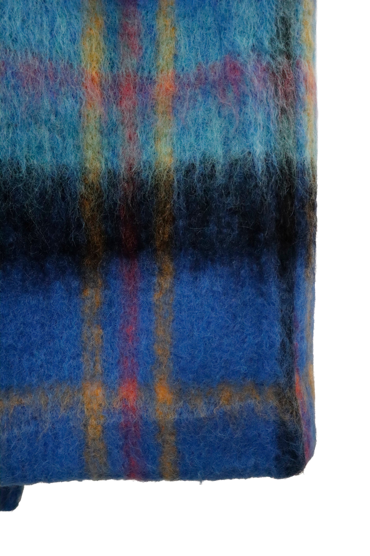 wool check skirt/U-［2602-038］