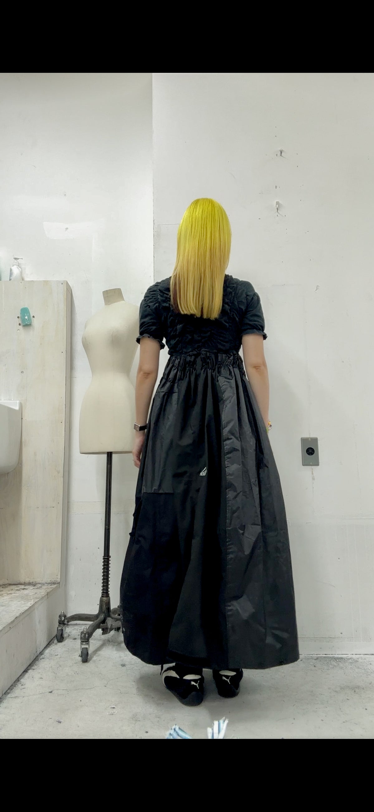 KUSHA KUSHA PLAN/cut saw dress/RM-［2607-144］