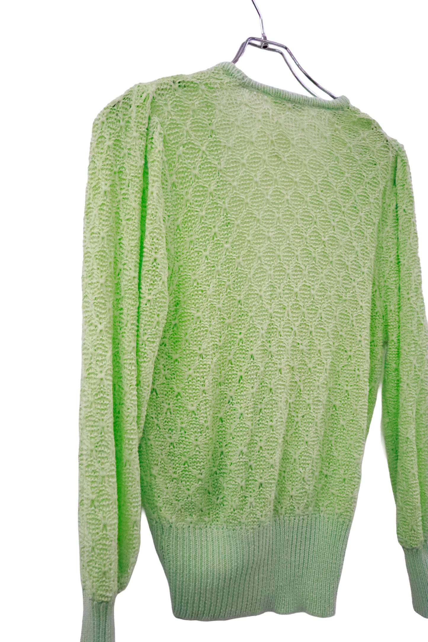 80's knit cardigan /U-［2601B-010］