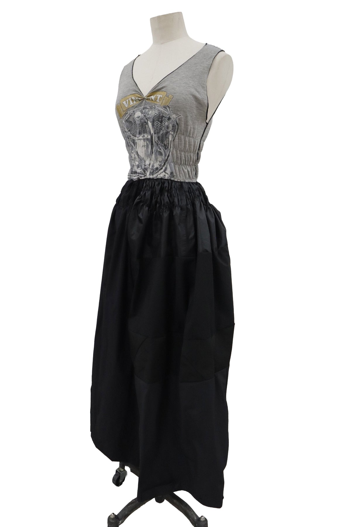 KUSHA KUSHA PLAN/cut saw dress/RM-［2608-043］