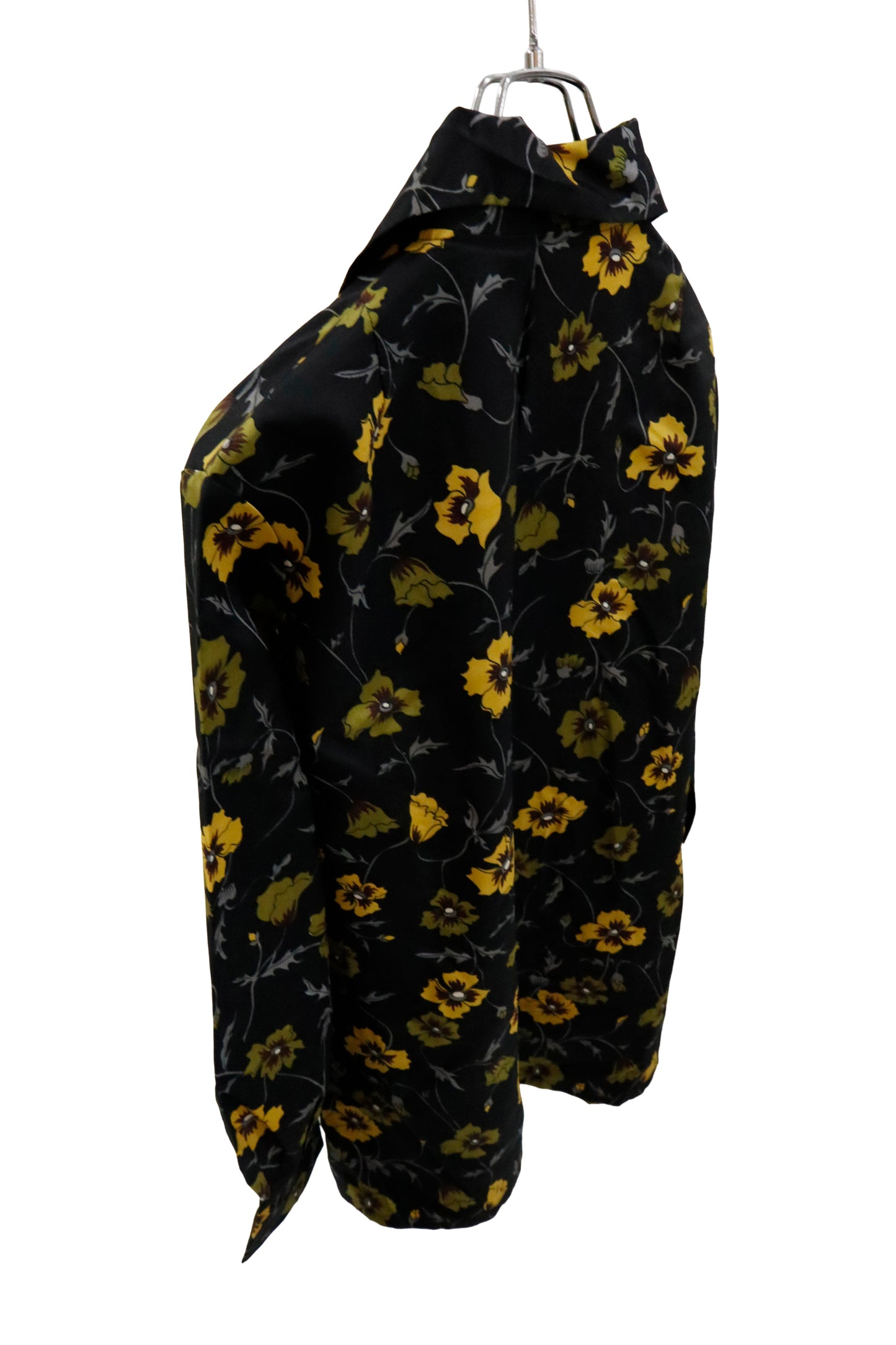 floral pattern shirt jacket/U-［2602-044］