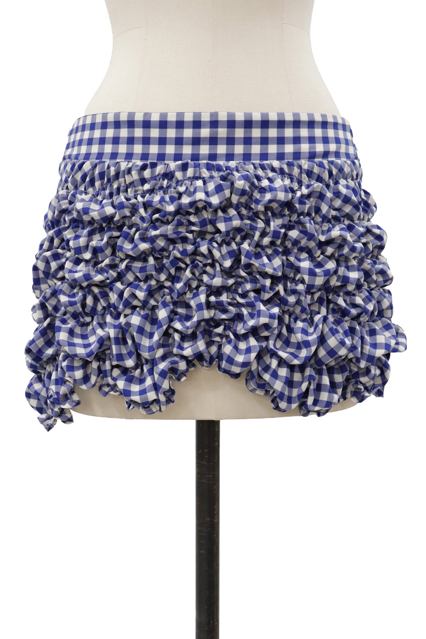 gingham skirt/KUSHA KUSHA PLAN/RM-［2607-055］