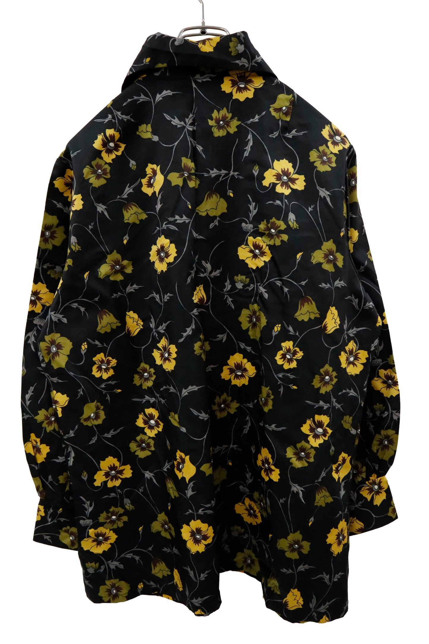 floral pattern shirt jacket/U-［2602-044］