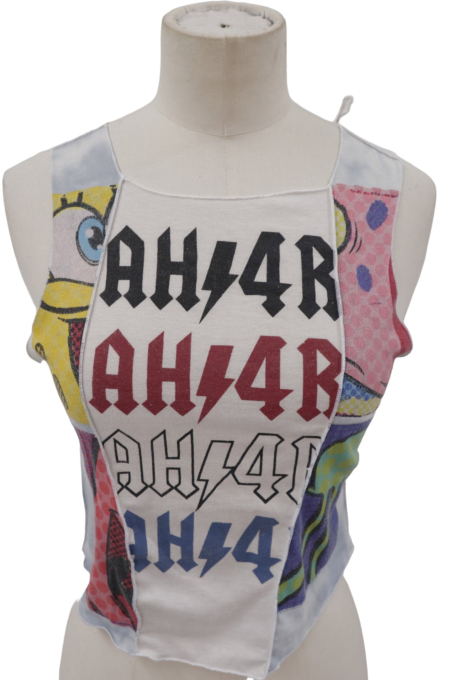 AH4R tour parody Y2K tops/RM-［2607-029］