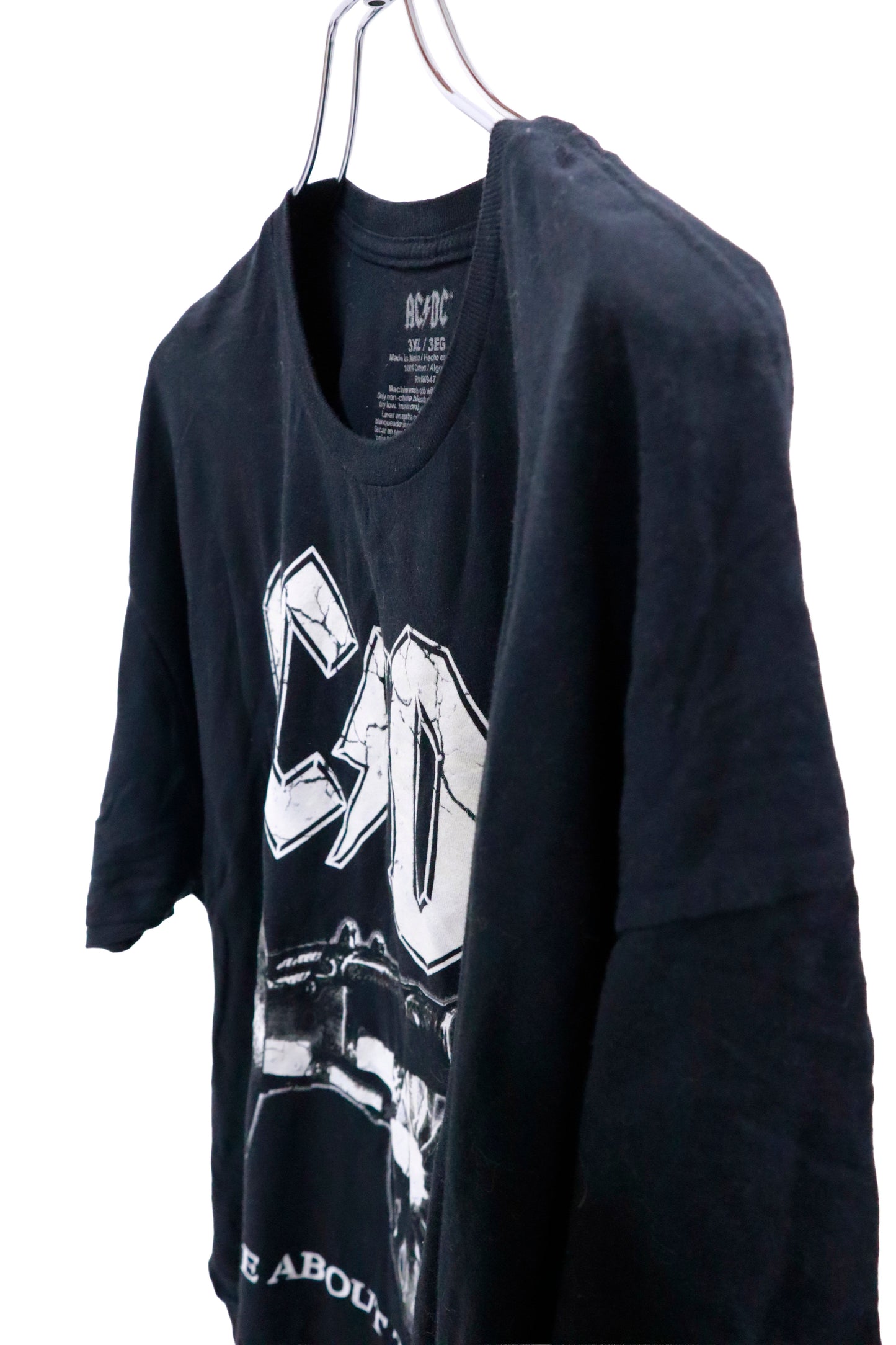ACDC band t-shirt/NV-［2511-068］
