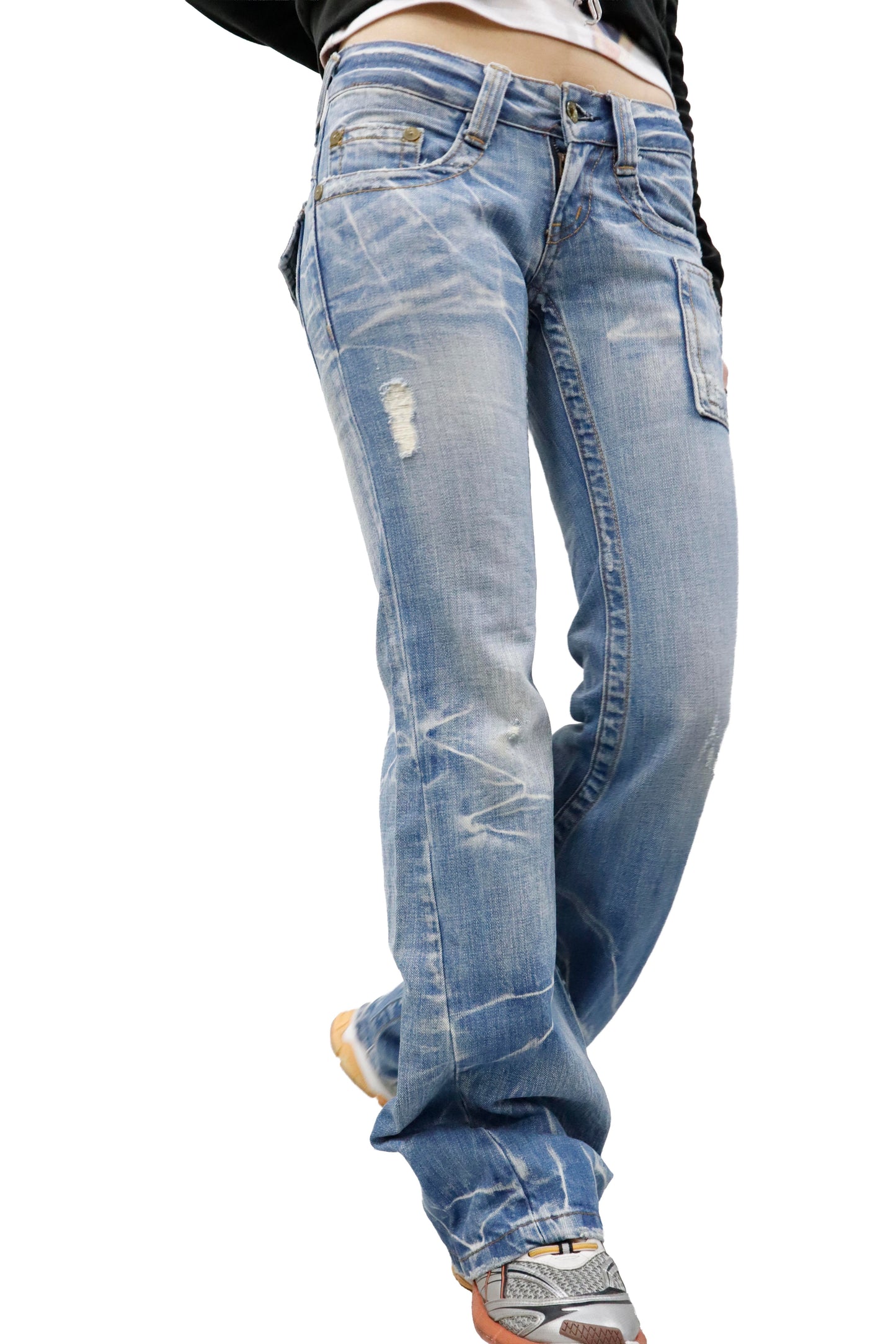 Y2K denim pants/U-［2605-003］