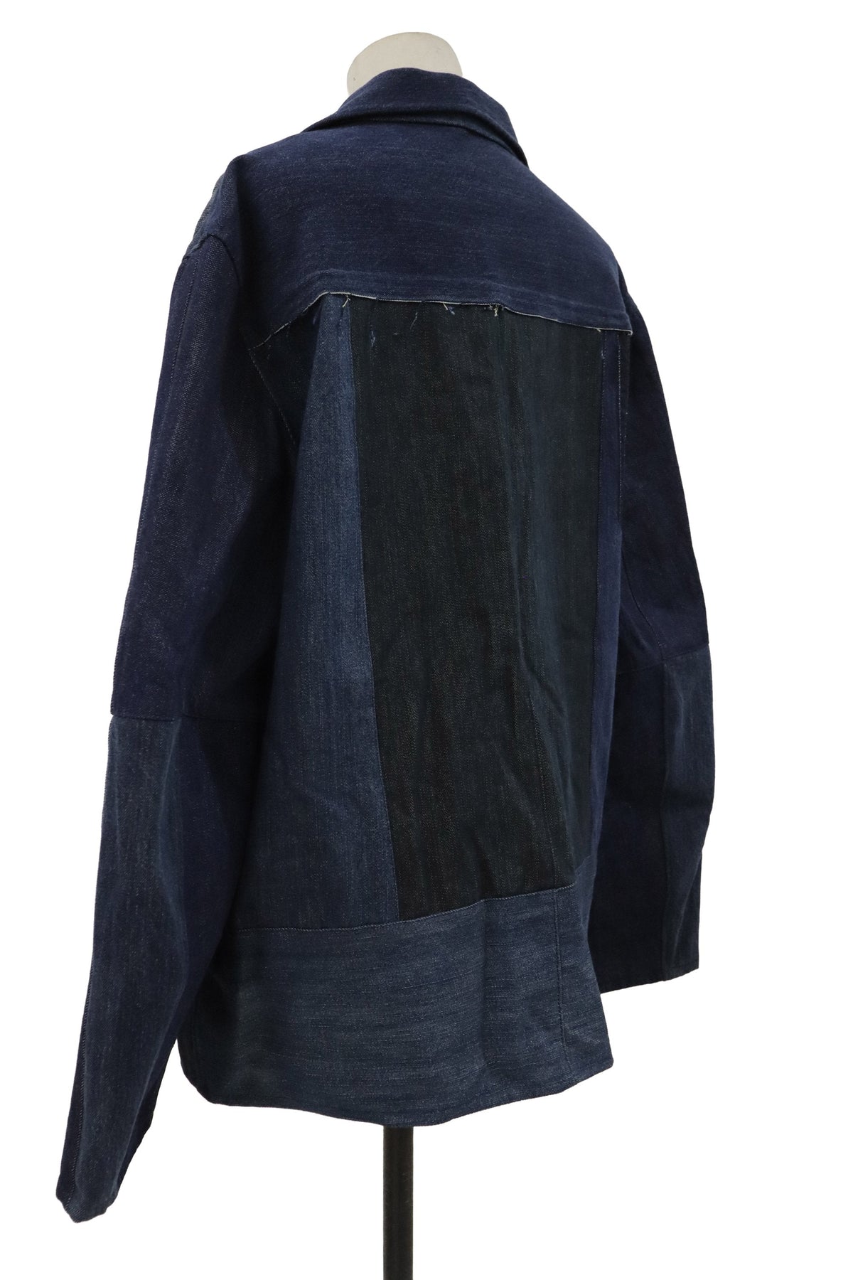 patchwork denim jacket/RM-［2608-096］