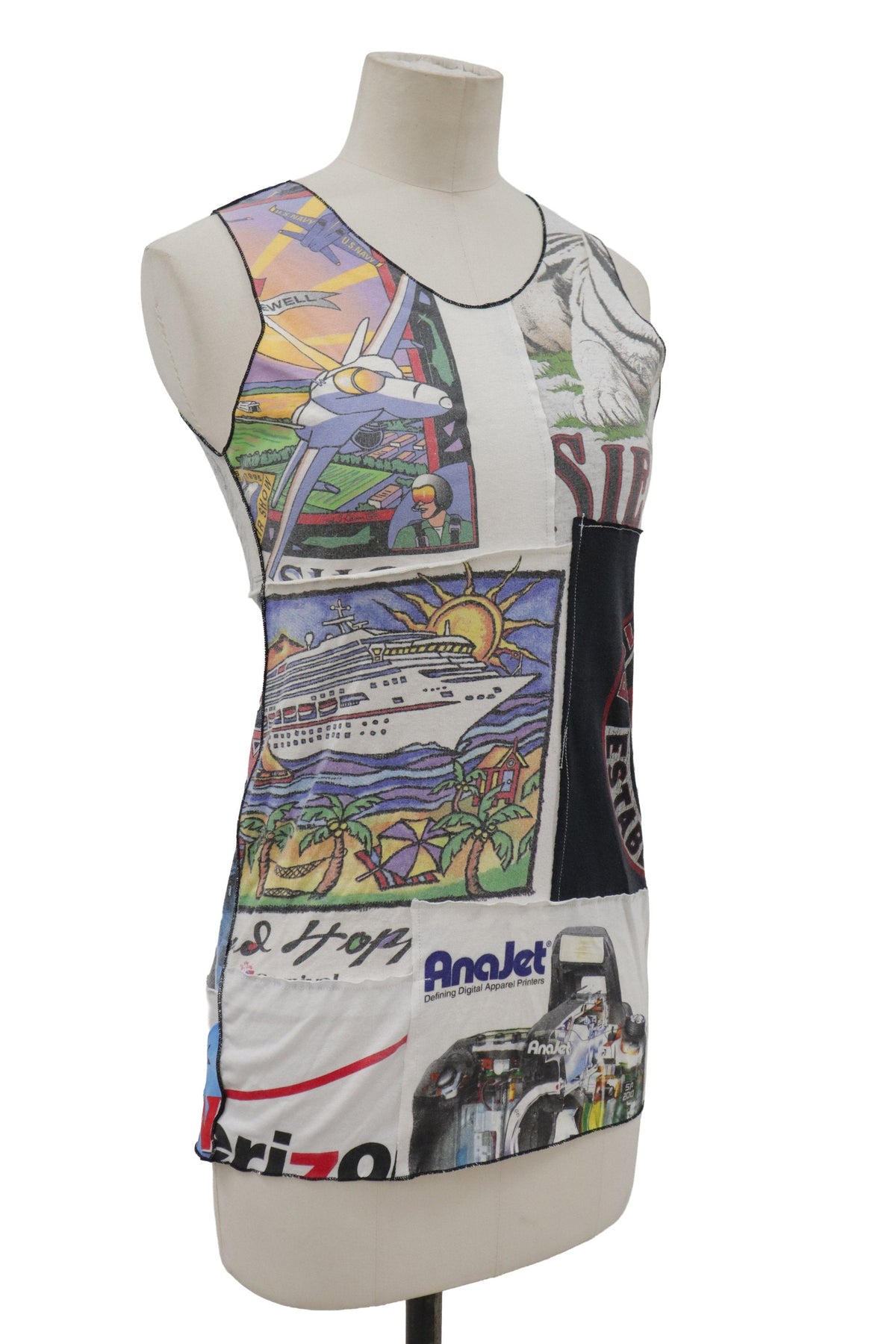 graphic tank top/RM-［2608-062］