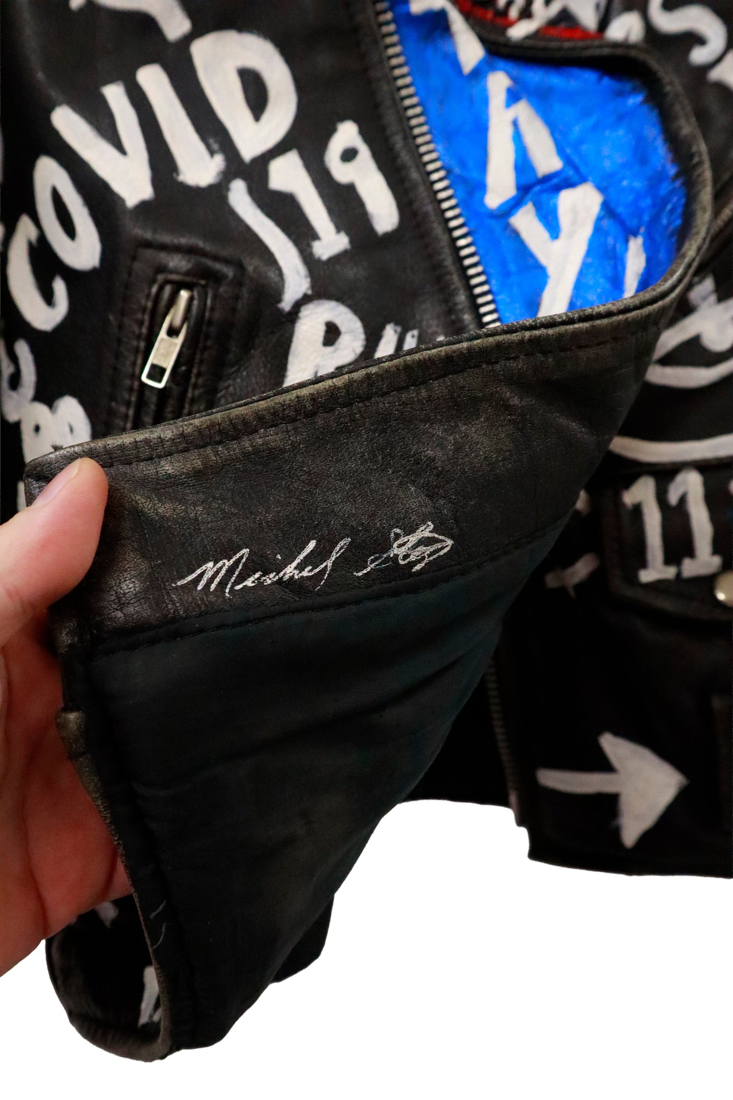 80’s leather riders jacket / NV-［2601-044］