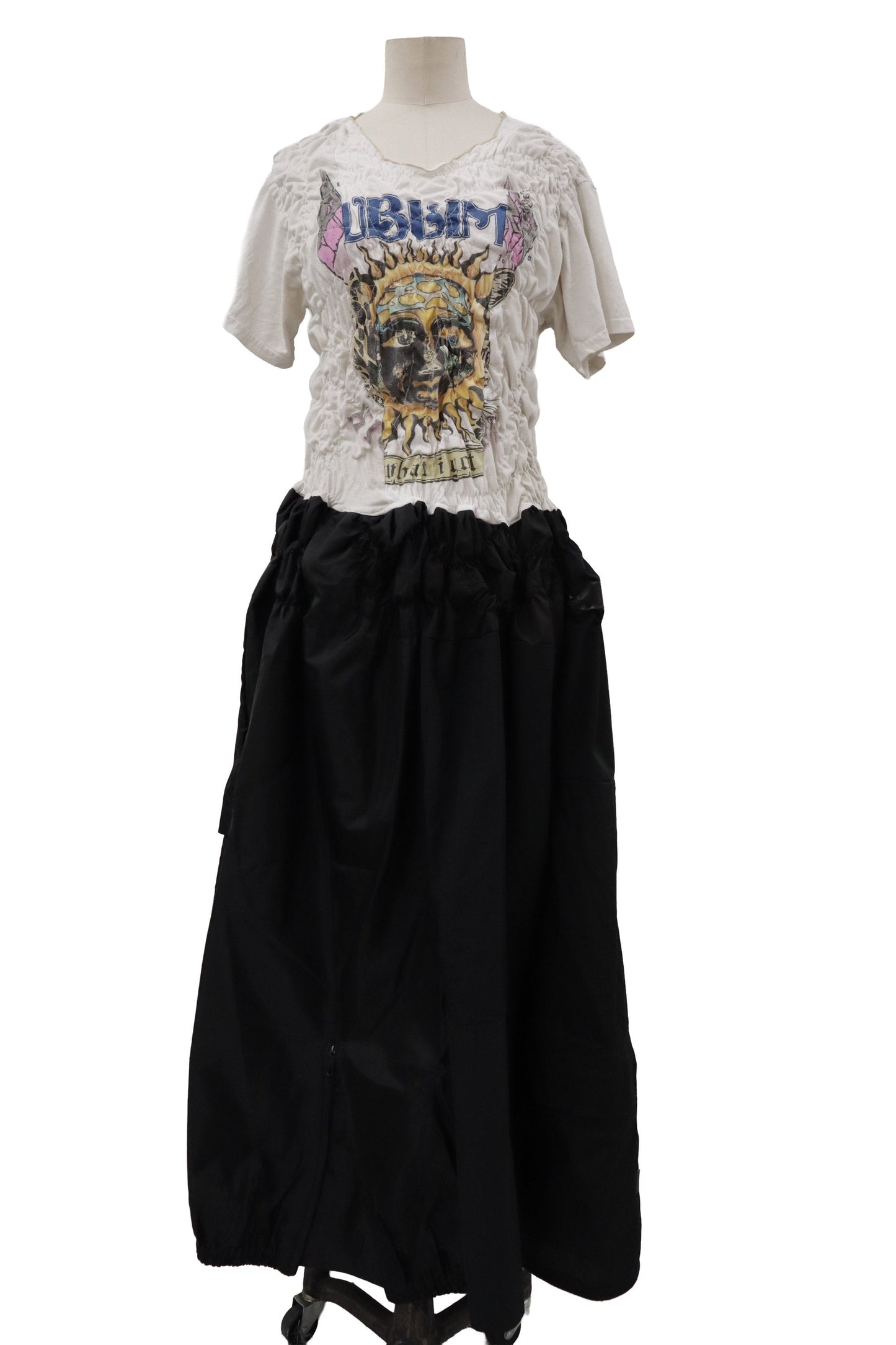 KUSHA KUSHA PLAN/cut saw dress/RM-［2607-009］