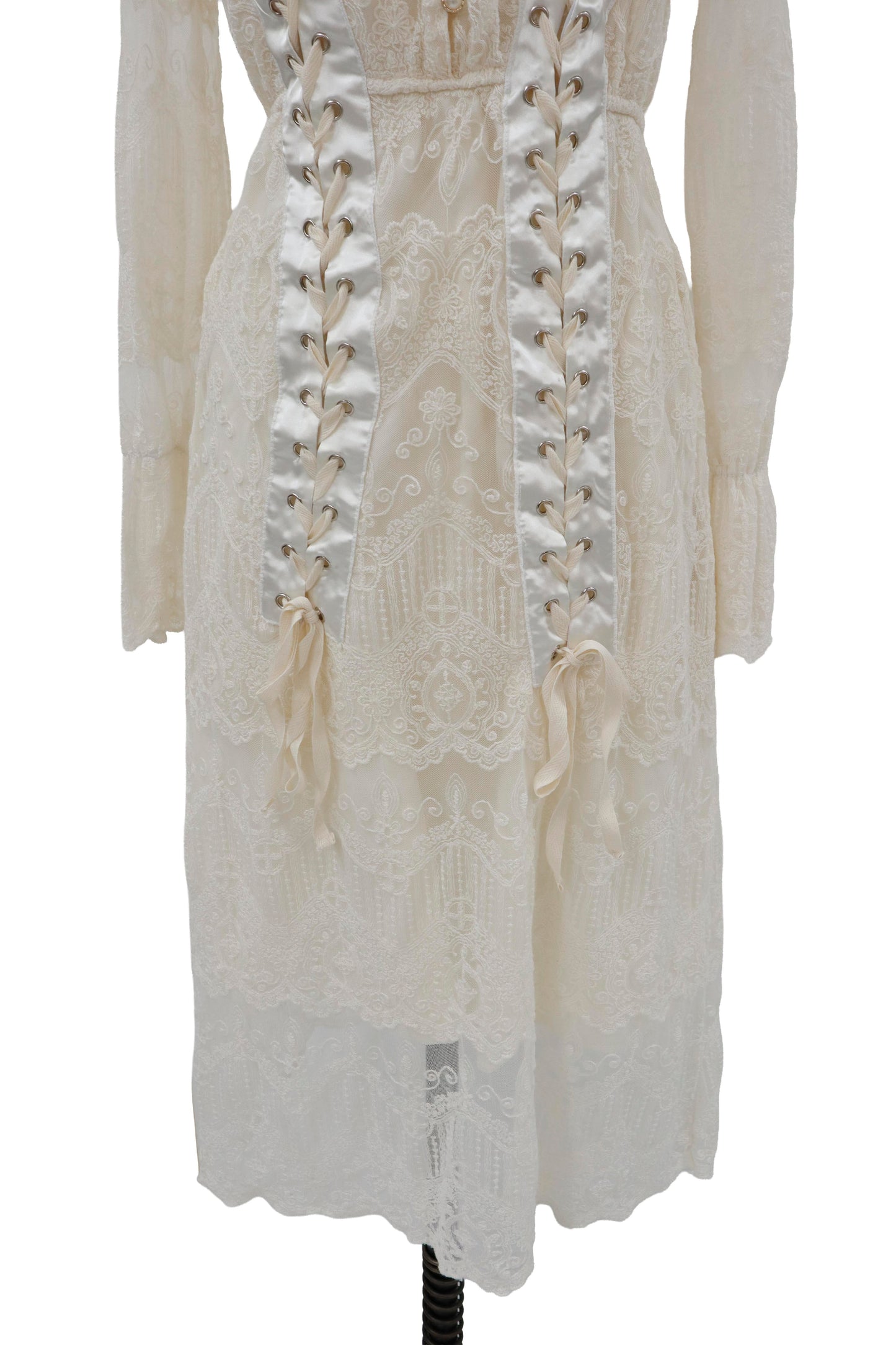 lace up dress/RM-［2605-052］