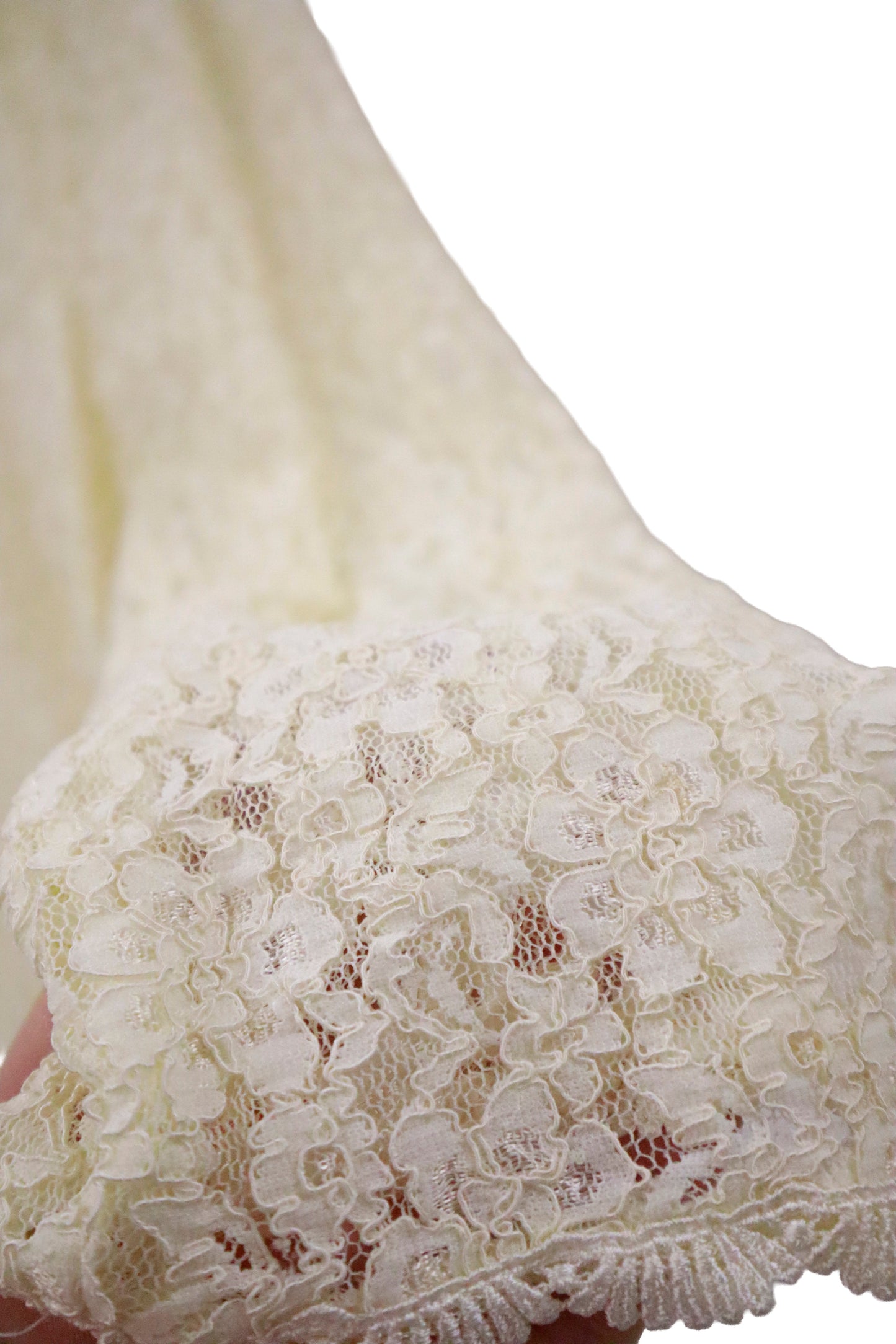 80's lace cardigan /U-［2601B-007］