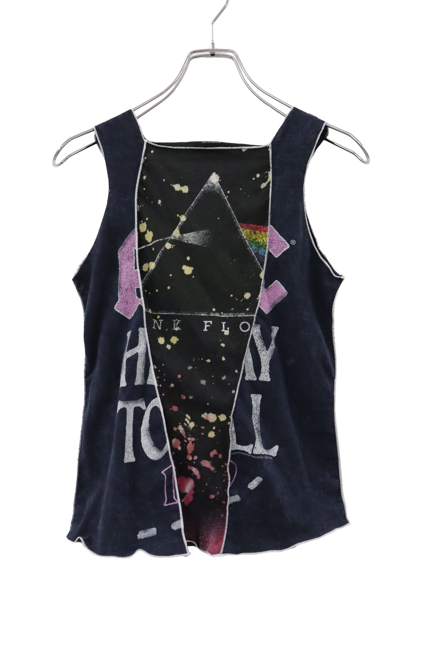 Pink Floyd colorblock tank/RM-［2607-030］