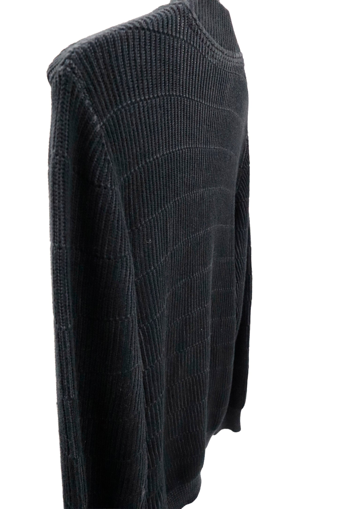 rib knit cardigan/U-［2603-001］