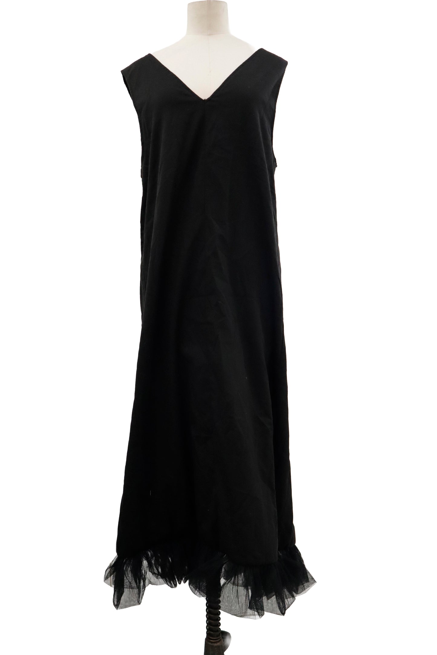 frill no sleeve dress/RM-［2602-111］