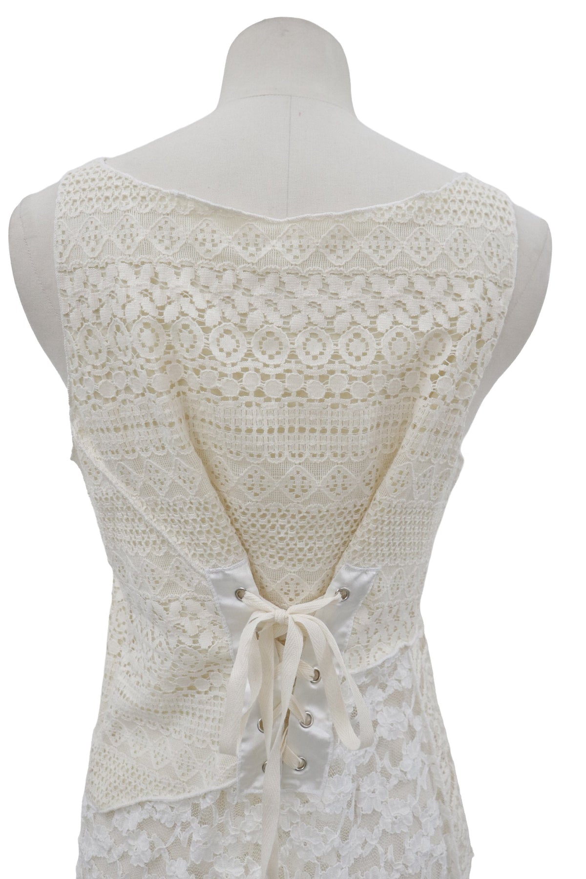 lace up dress/RM-［2608-015］