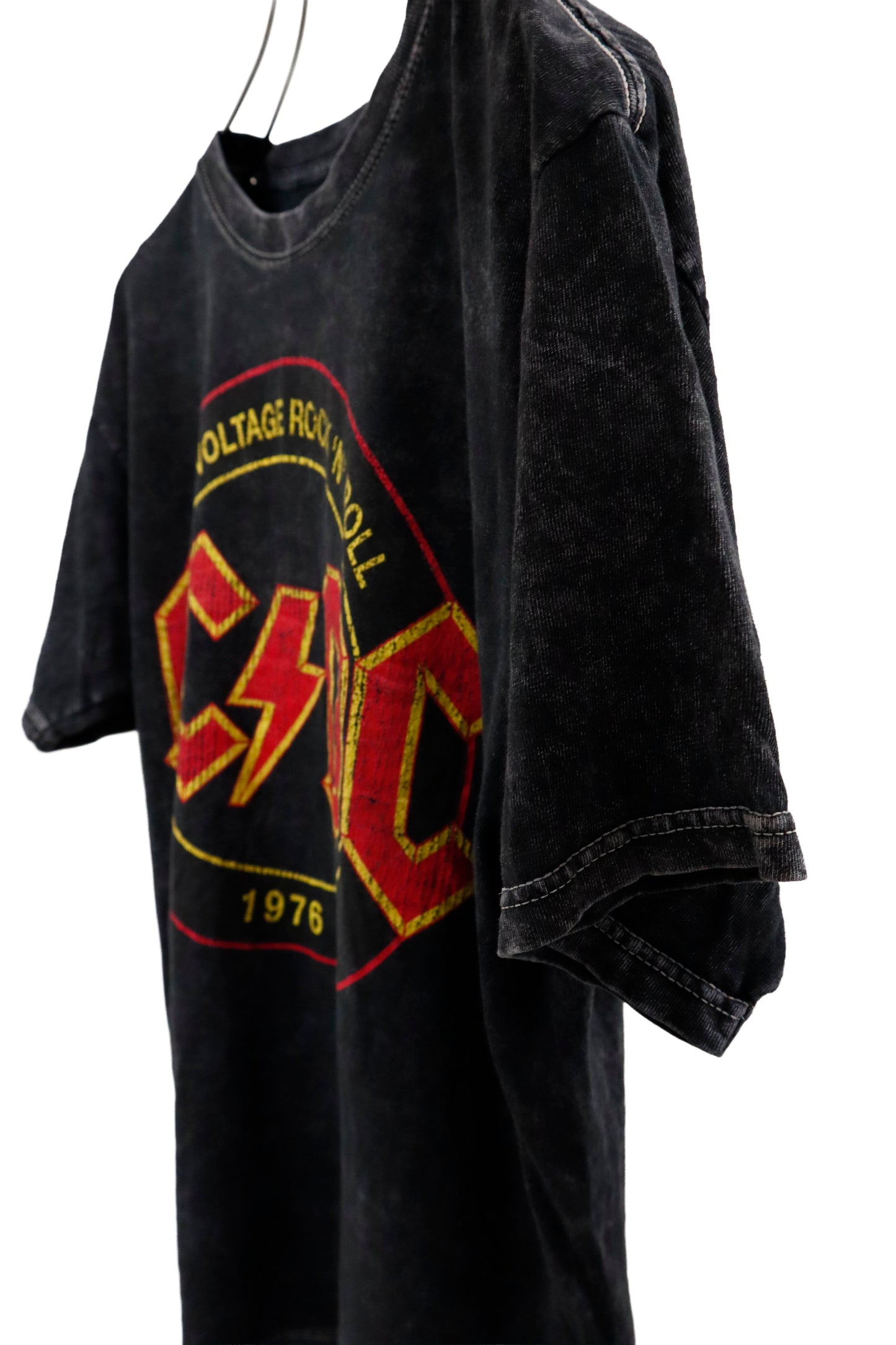 ACDC band t-shirt/U-［2605-010］