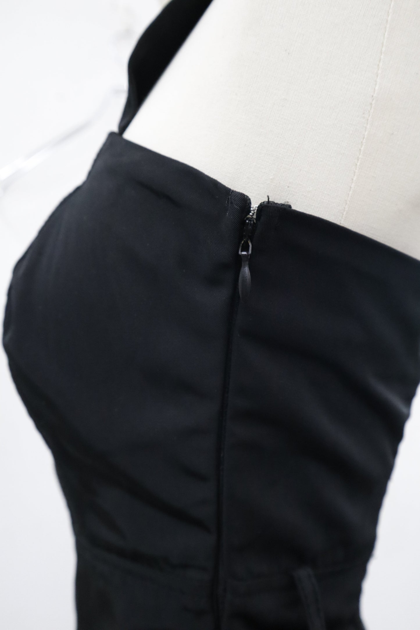 zip dress/U-［2605-001］