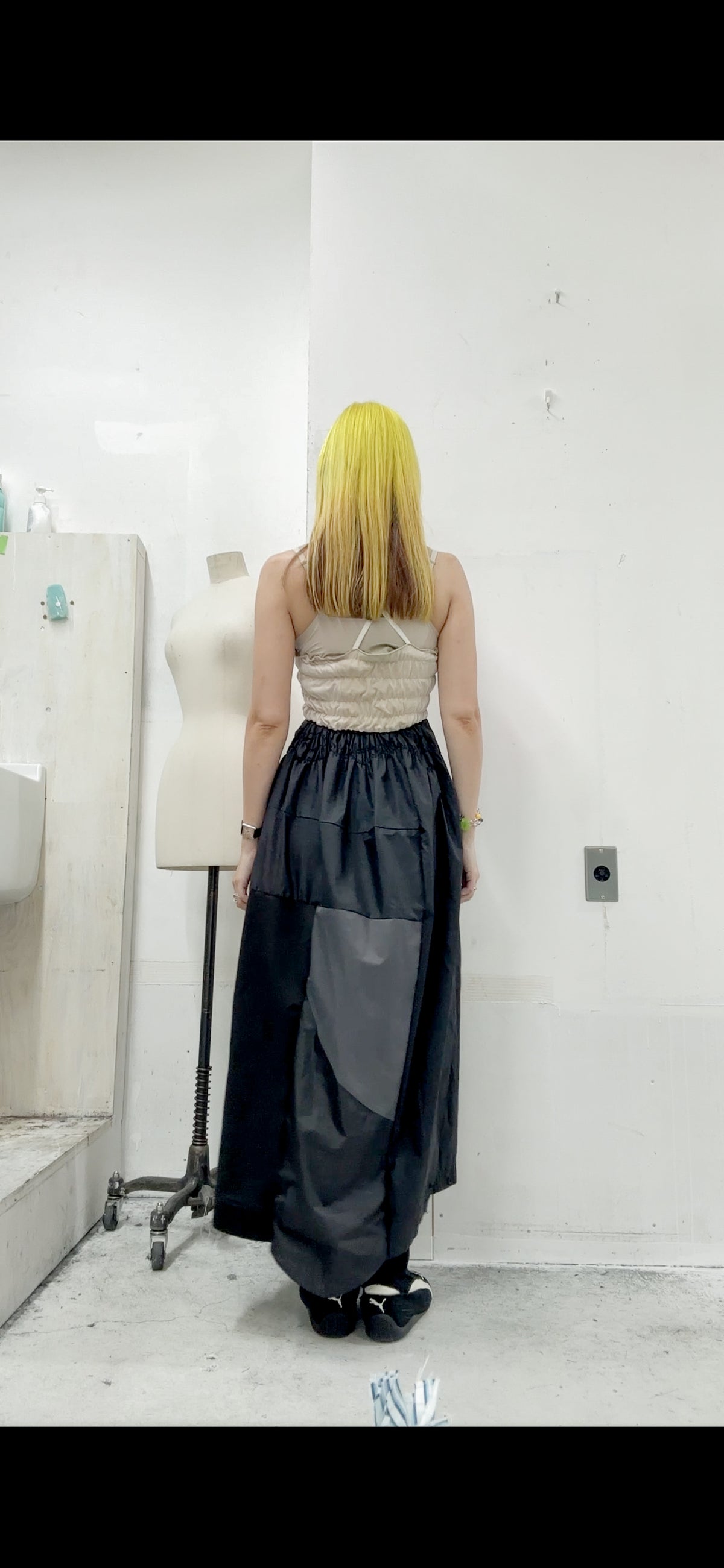 KUSHA KUSHA PLAN/cut saw dress/RM-［2607-172］