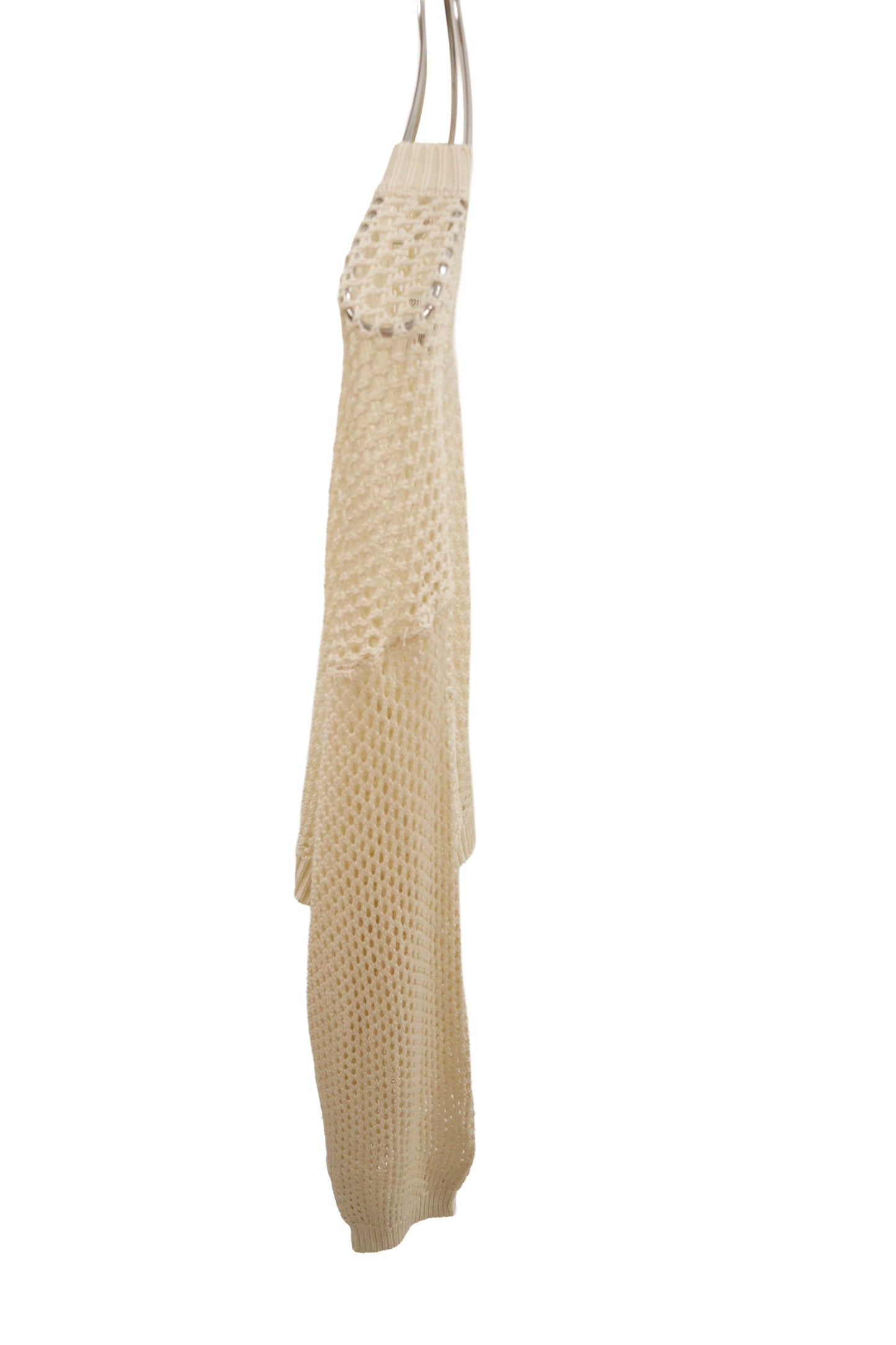 mesh knit topsU-［2602-030］