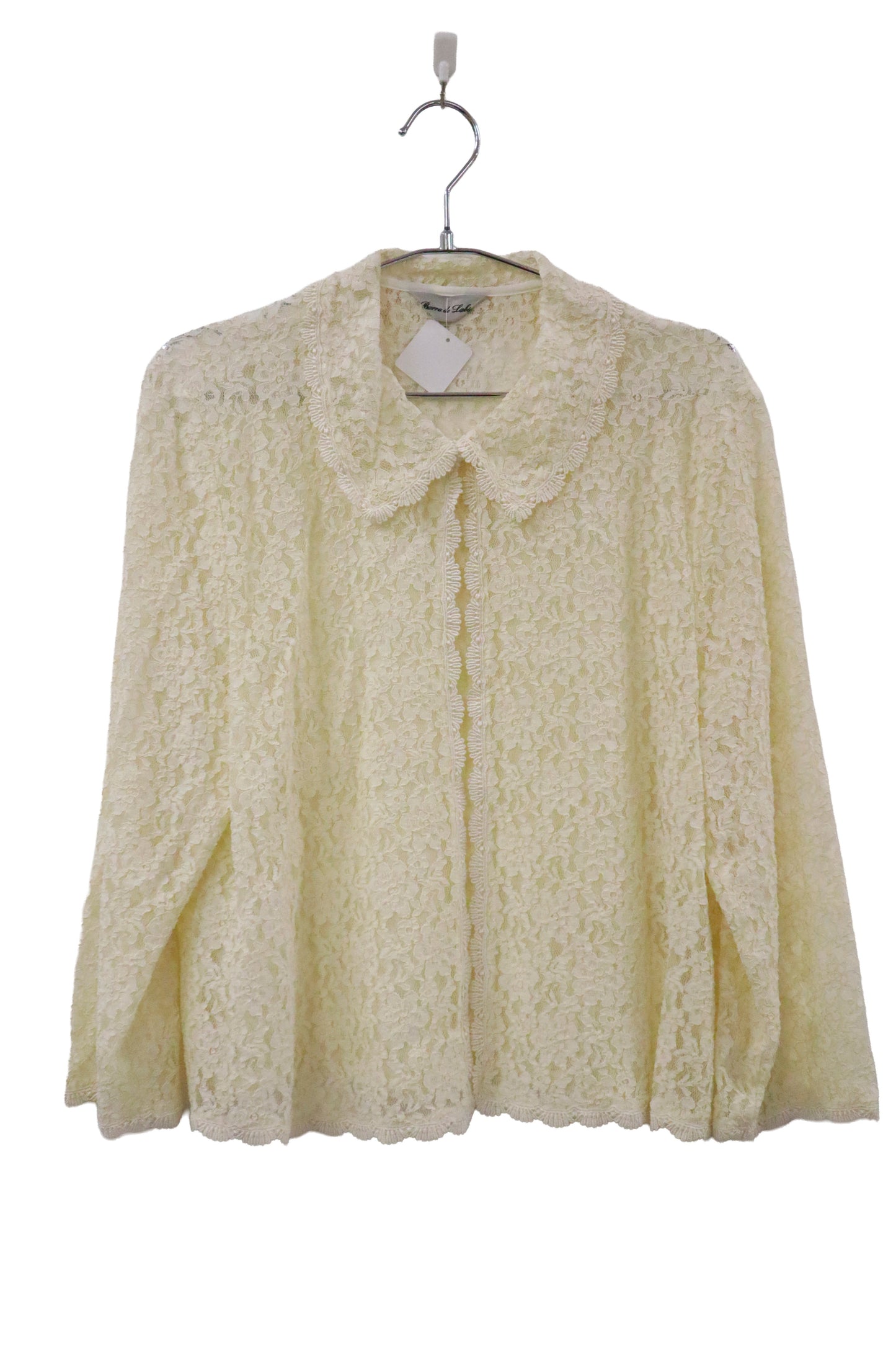 80's lace cardigan /U-［2601B-007］