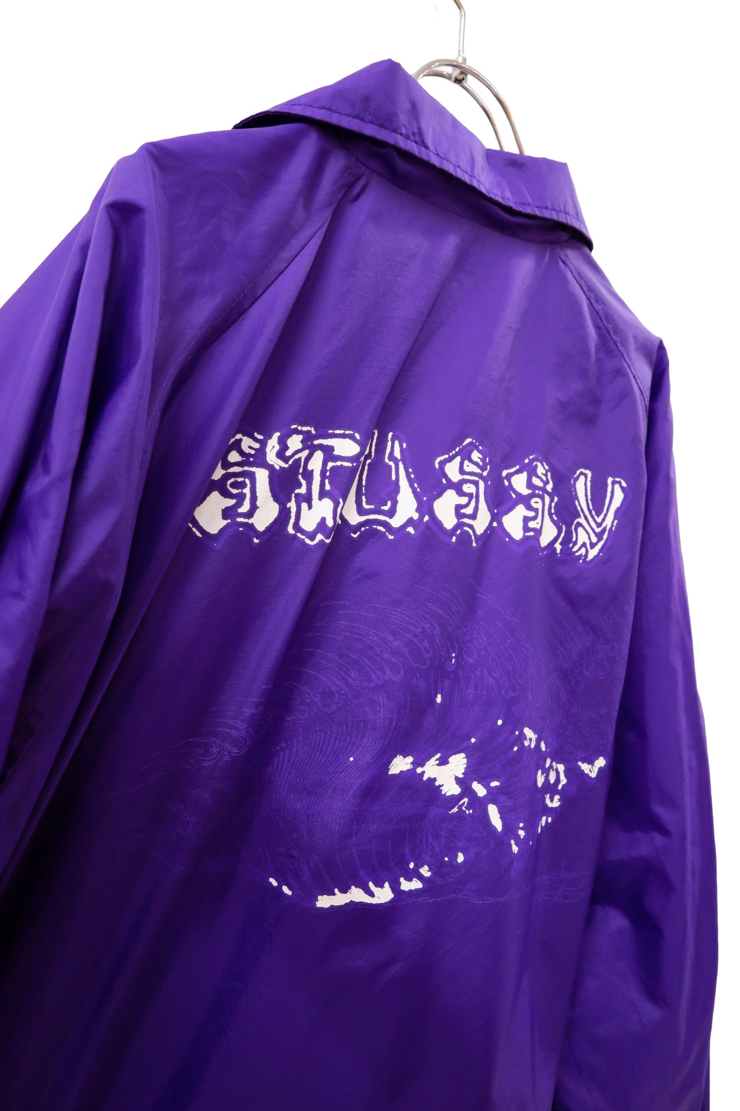 00's STUSSY coach jacket/NV-［2511-028］