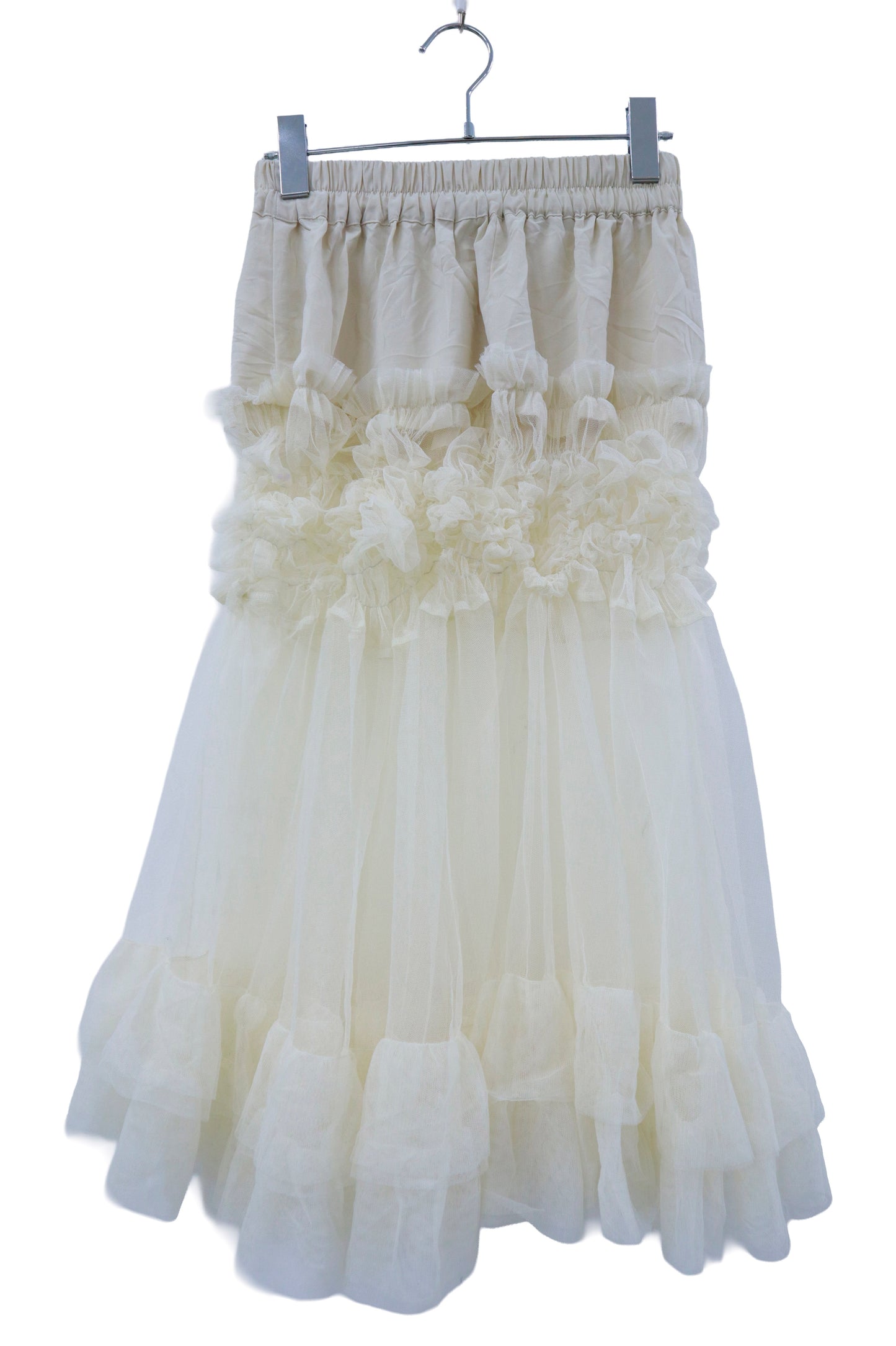 lace shirring skirt / RM-［2513-050］