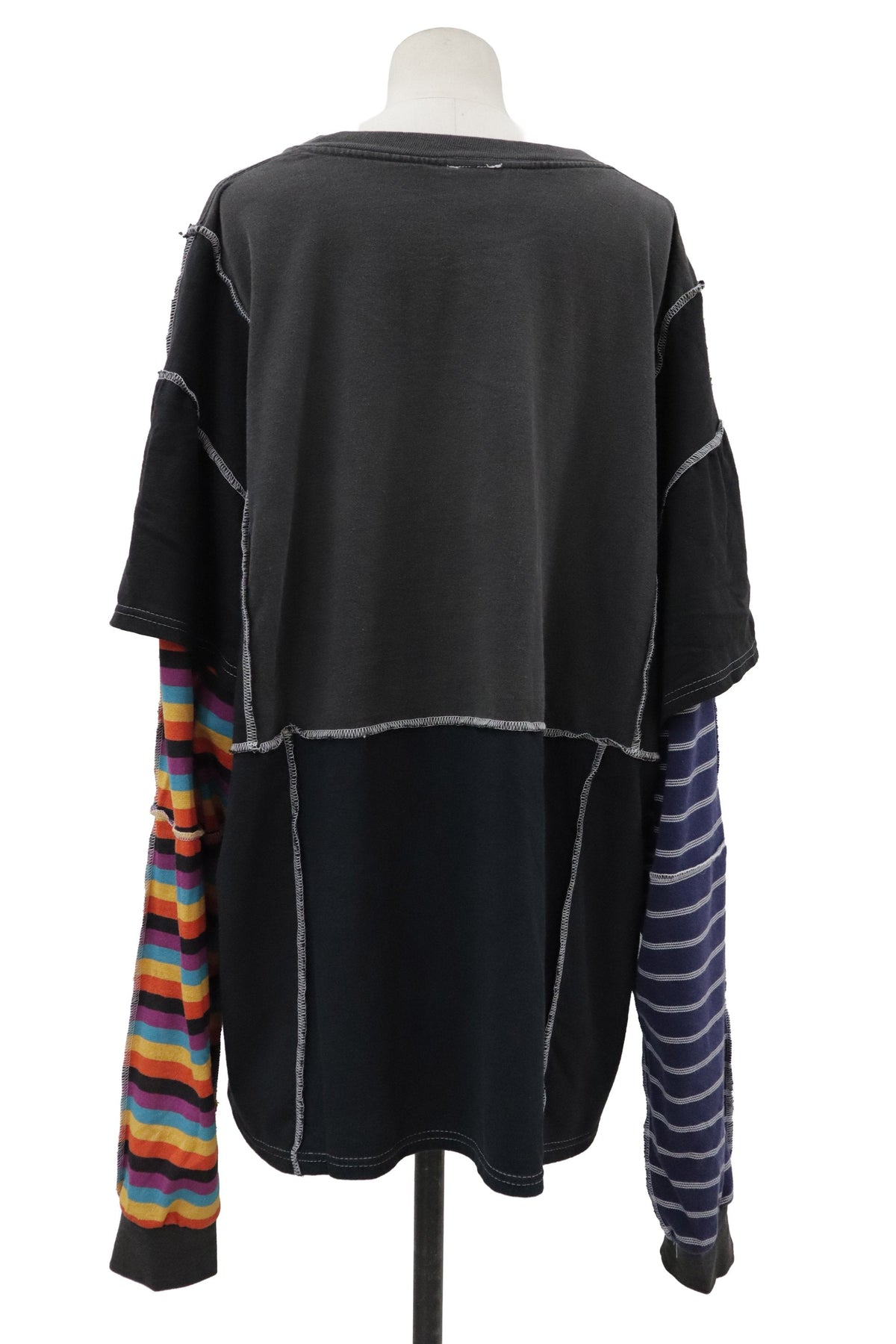 patchwork big long tee/RM-［2608-083］