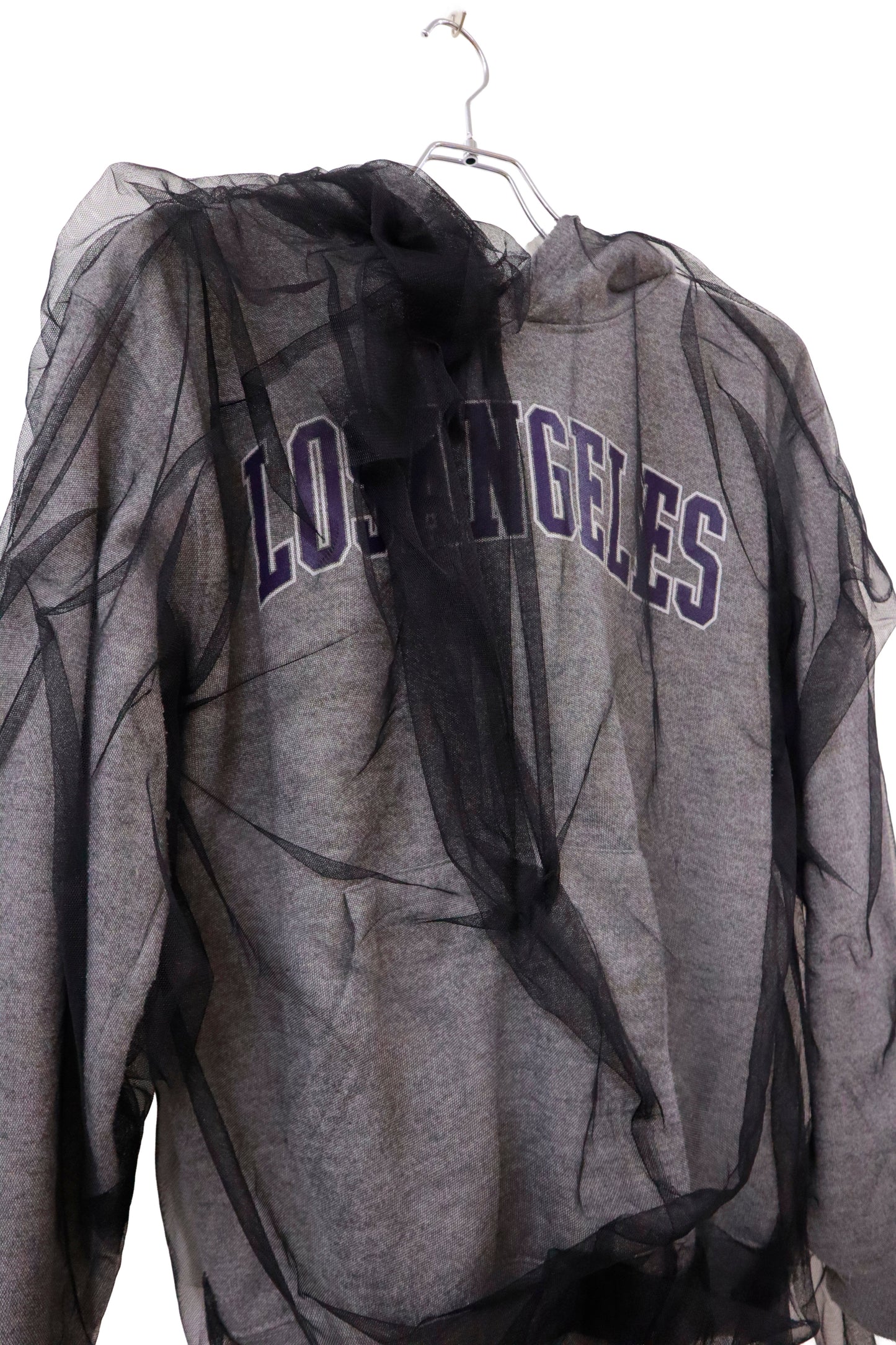 organdy mix hoodie/RM-［2511-018］