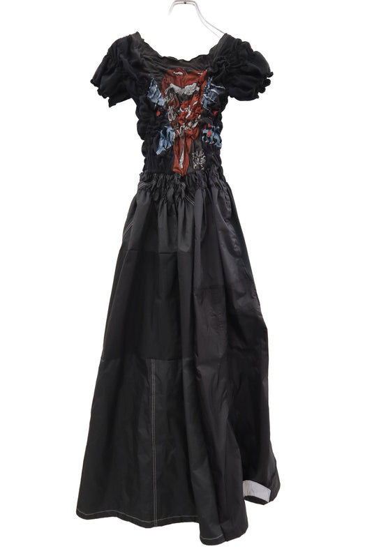 KUSHA KUSHA PLAN/cut saw dress/RM-［2608-029］