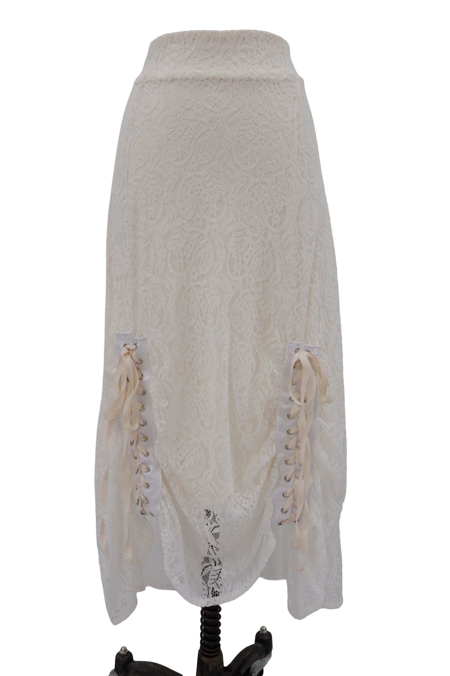 lace up skirt/RM-［2605-059］