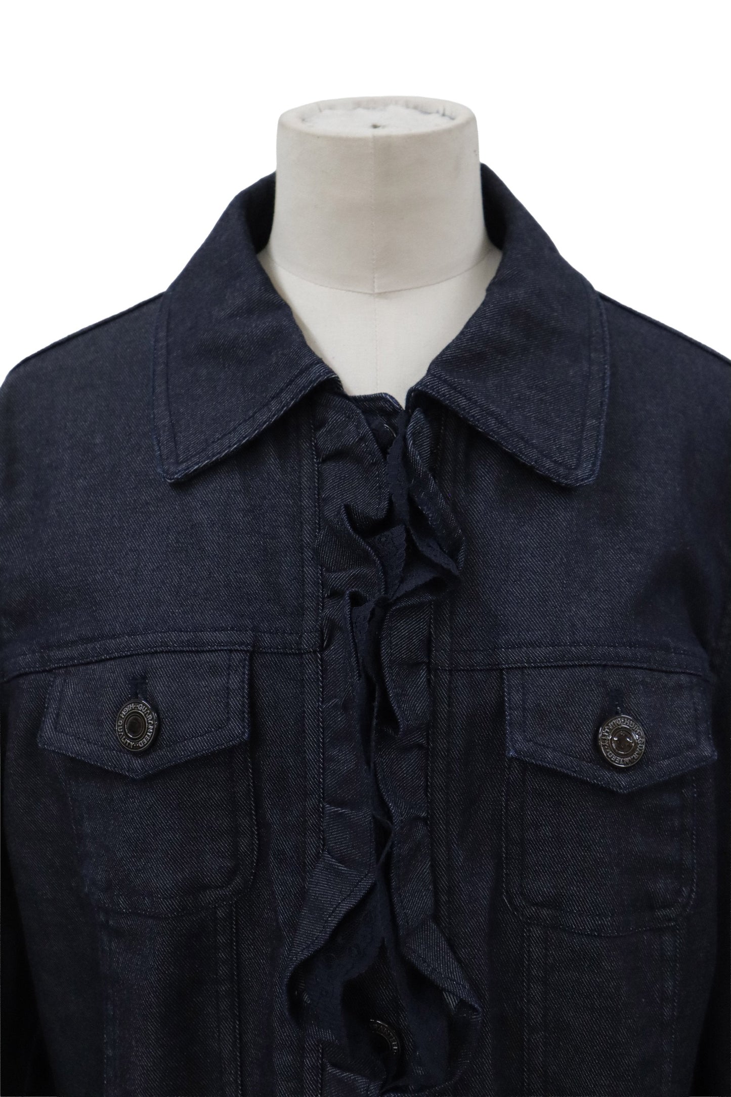 frill denim jacket /U-［2606-010］