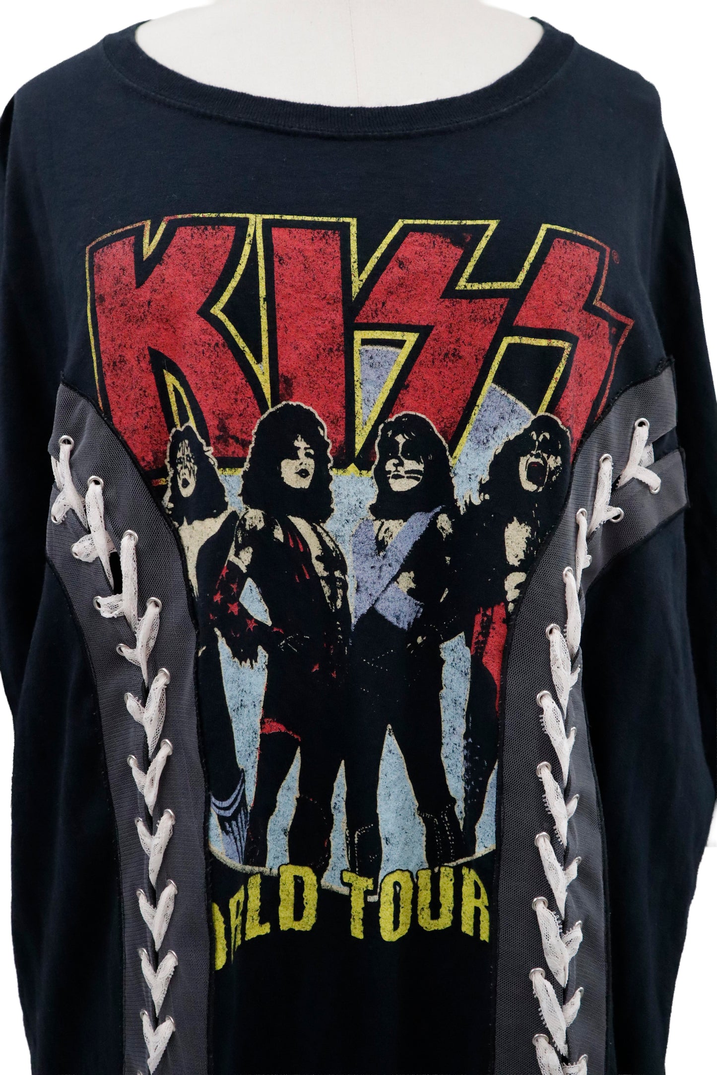 Y2K lace up tops/RM-［2605-045］