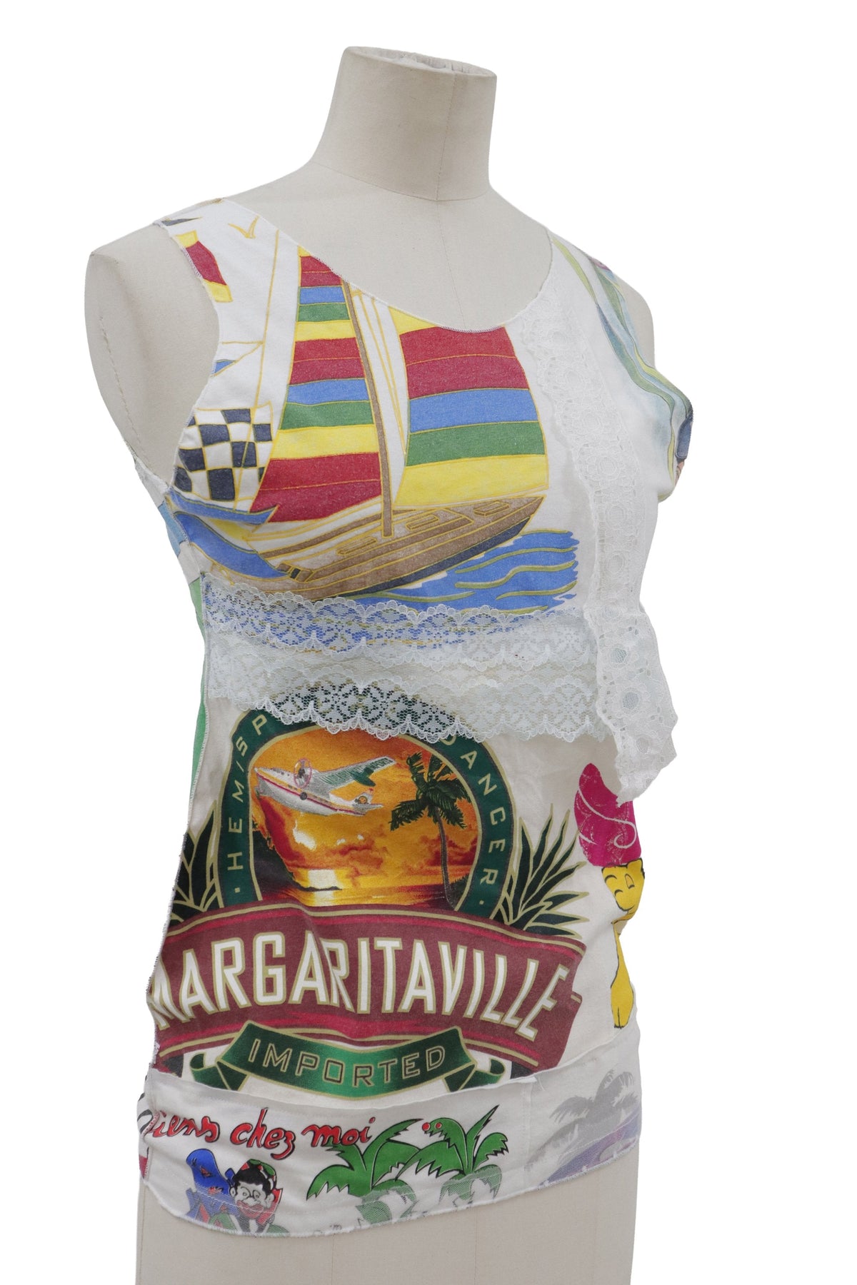 graphic tank top/RM-［2608-071］