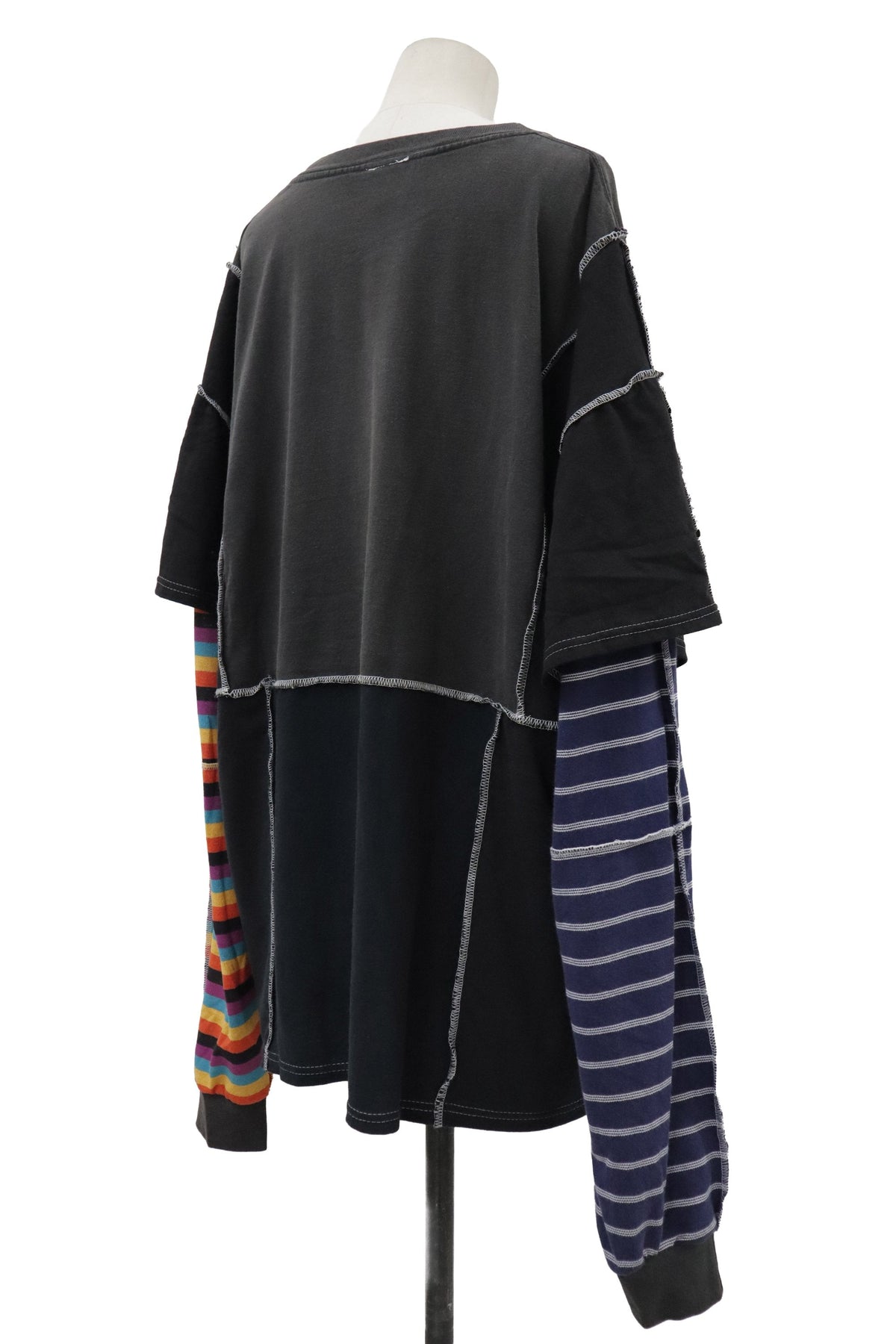 patchwork big long tee/RM-［2608-083］
