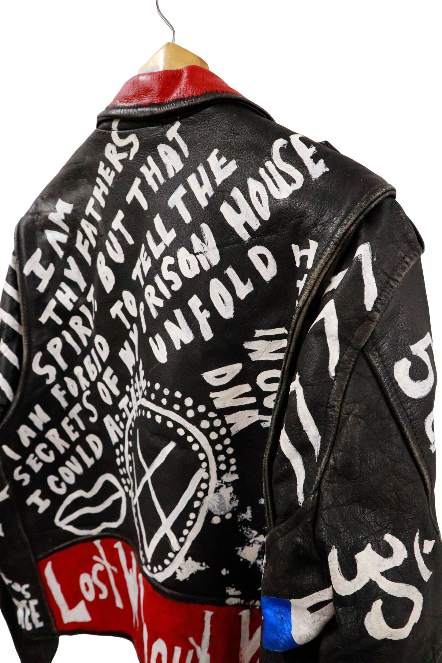 80’s leather riders jacket / NV-［2601-044］