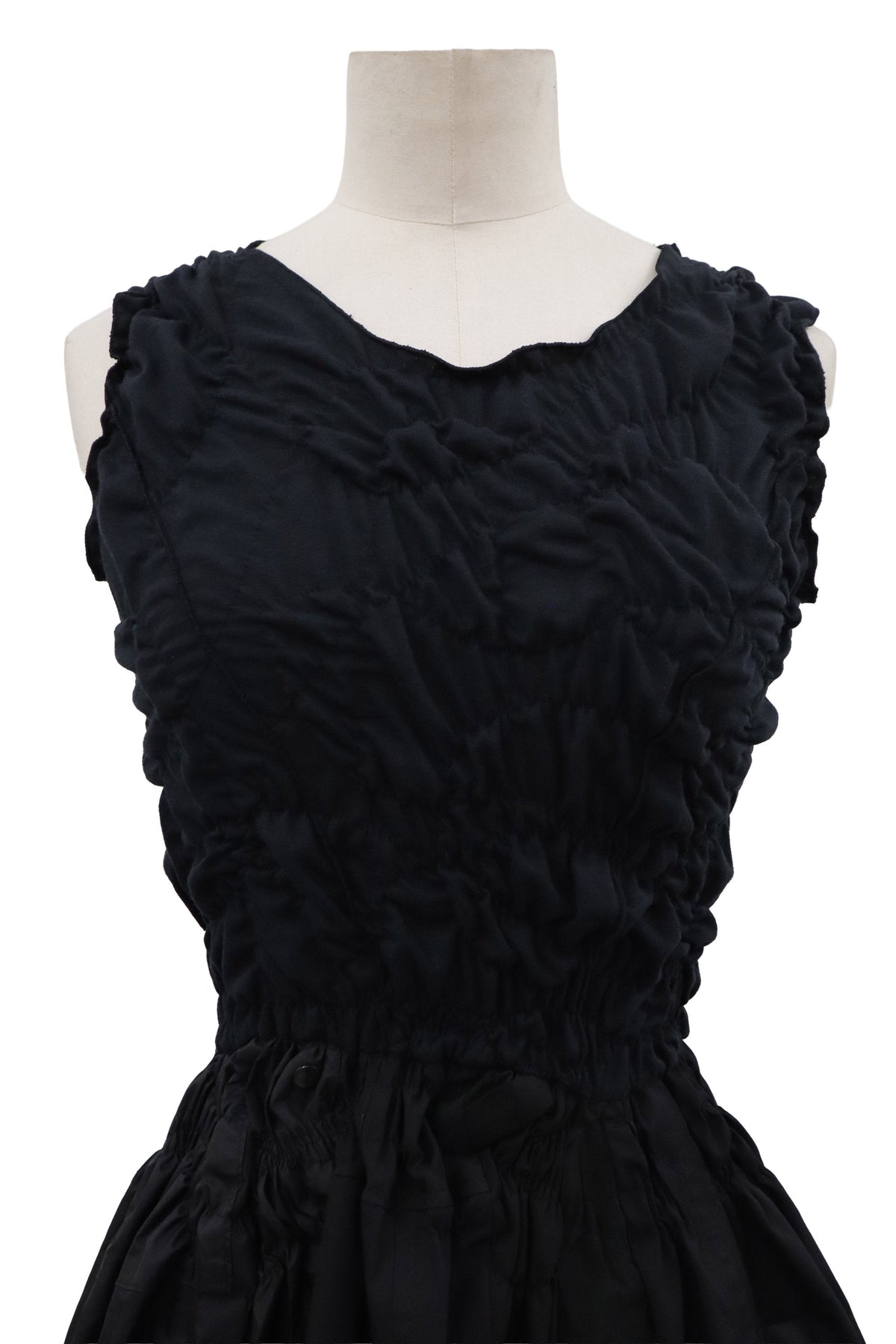 KUSHA KUSHA PLAN/cut saw dress/RM-［2607-062］