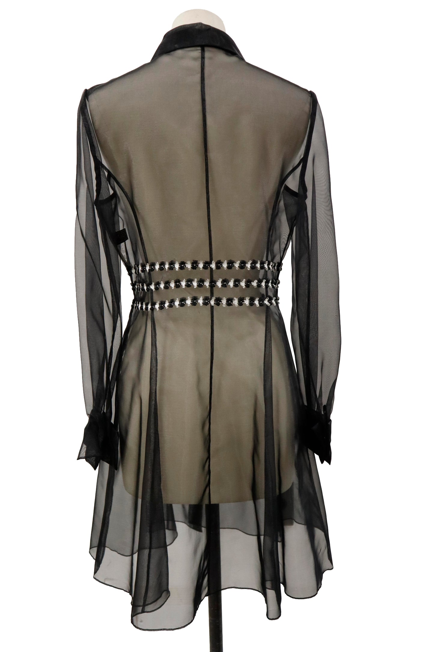 see-through shirt/U-［2605-002］