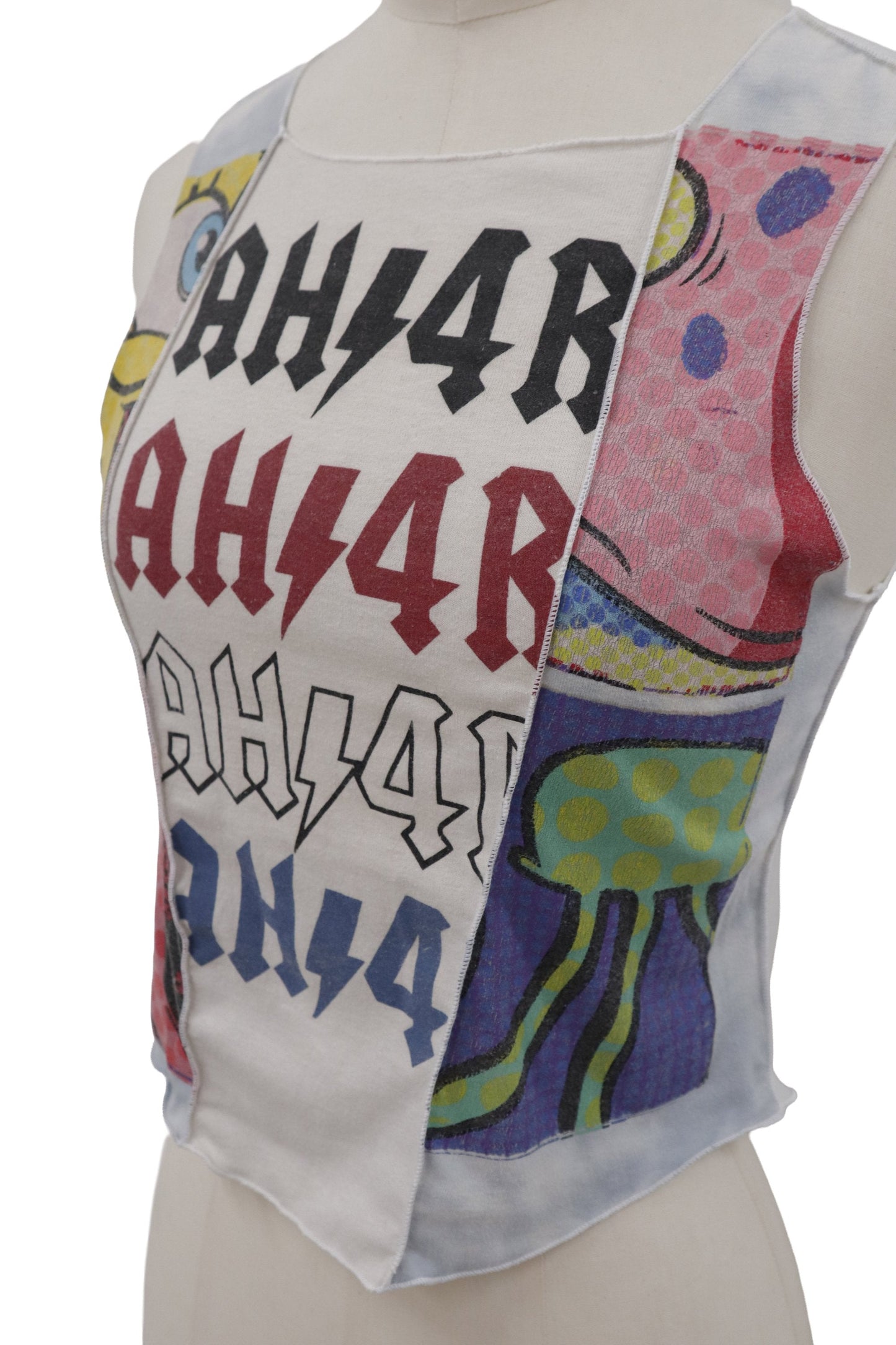 AH4R tour parody Y2K tops/RM-［2607-029］