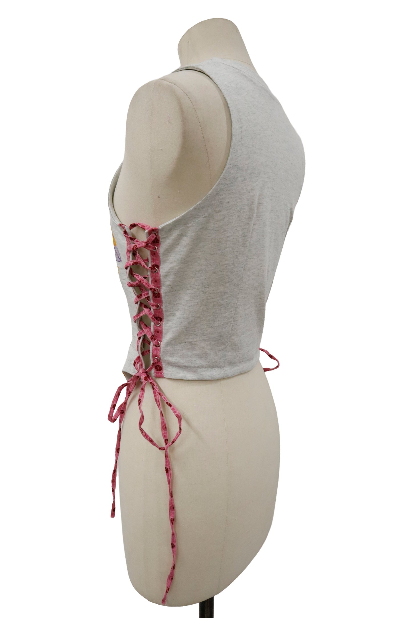 Y2K lace up tops/RM-［2604-015］