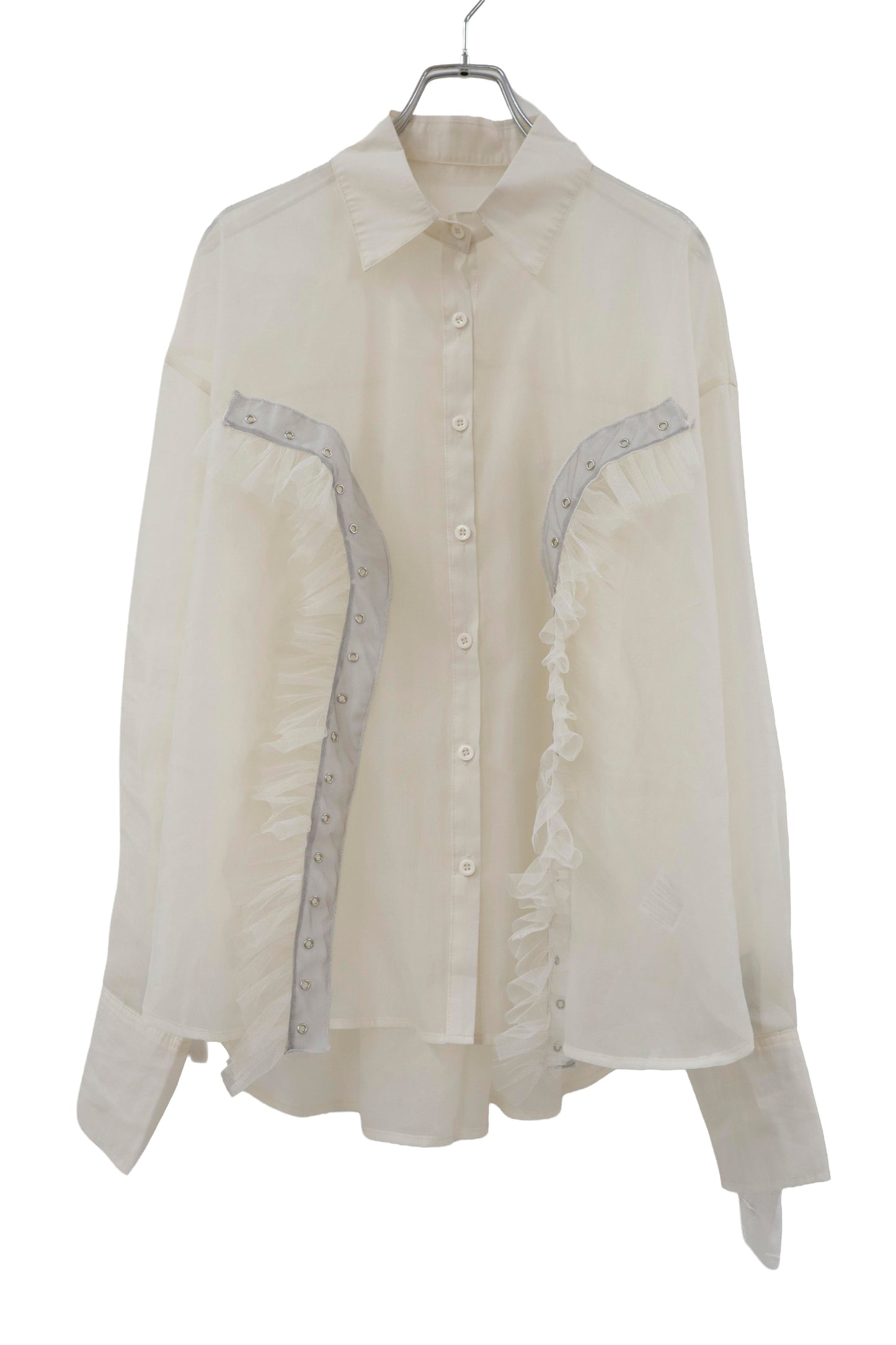 lace up contemporary shirt/RM-［2605-051］