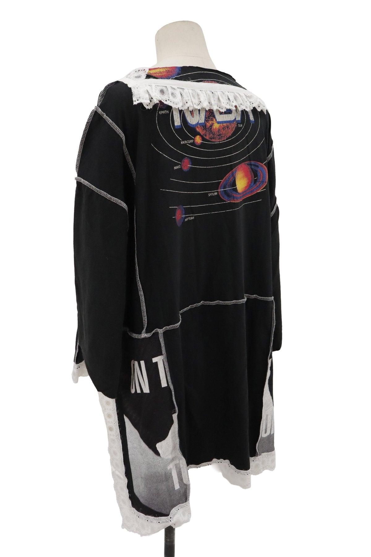 patchwork lace tee/RM-［2608-085］