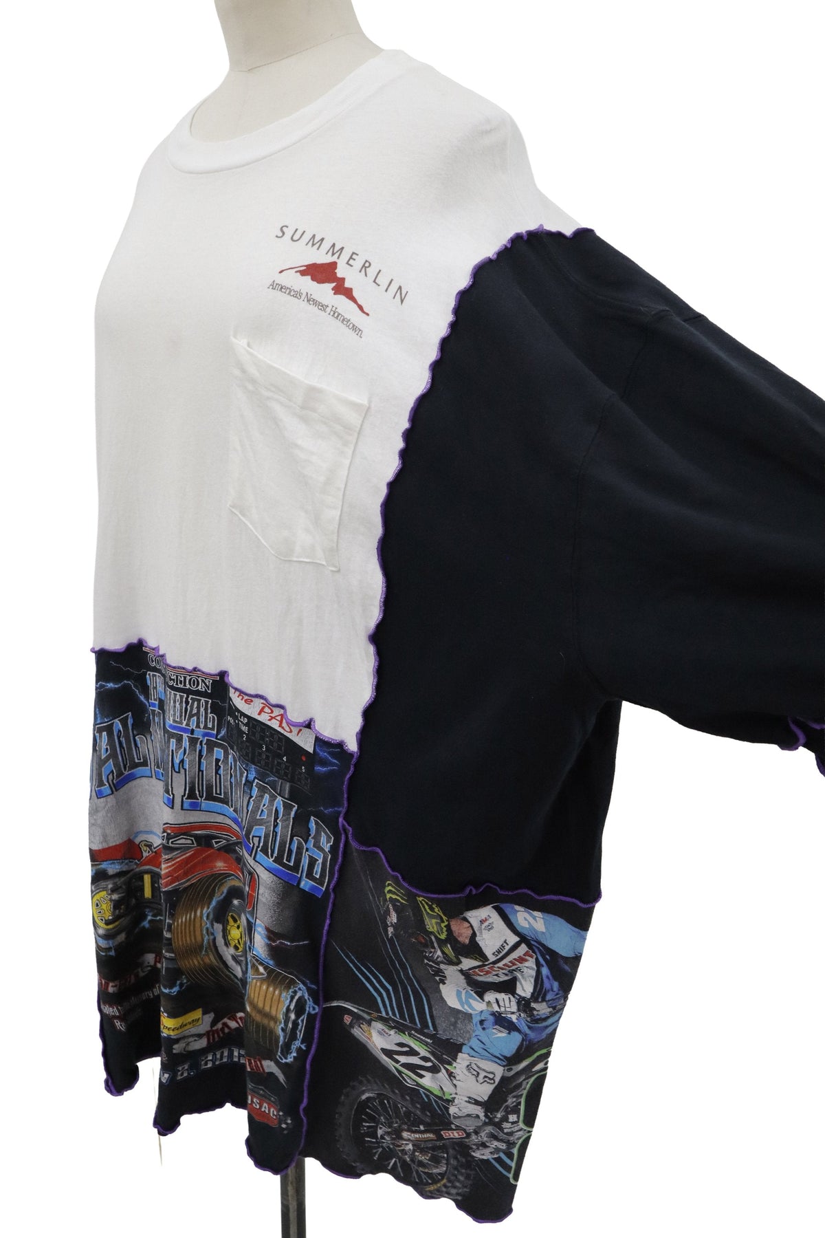graphic docking long tee/RM-［2608-125］