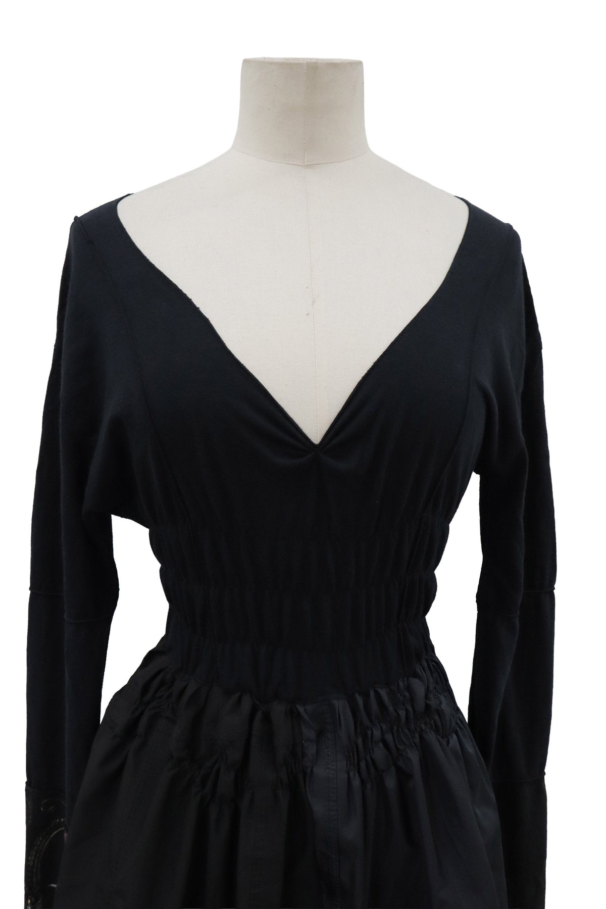 KUSHA KUSHA PLAN/cut saw dress/RM-［2608-078］