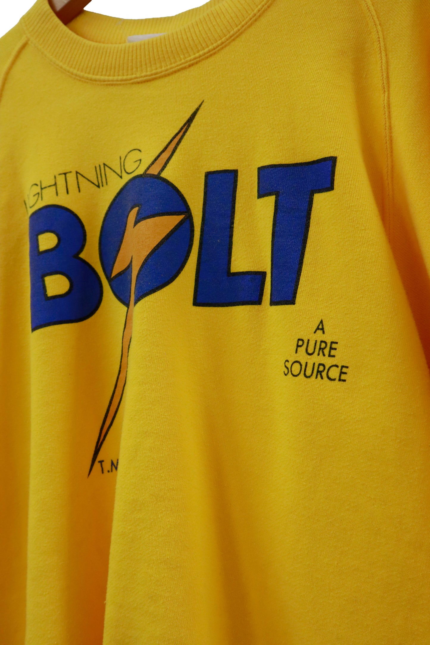 80's BOLT raglan sleeve sweatshirt /NV-［2601-039］