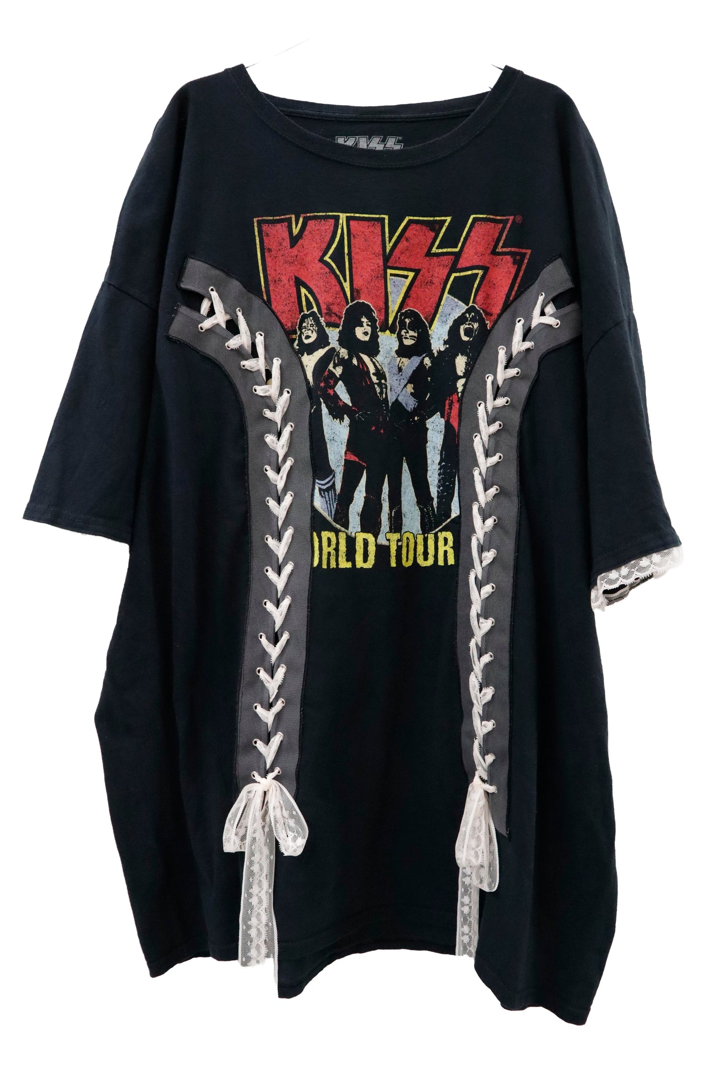 Y2K lace up tops/RM-［2605-045］