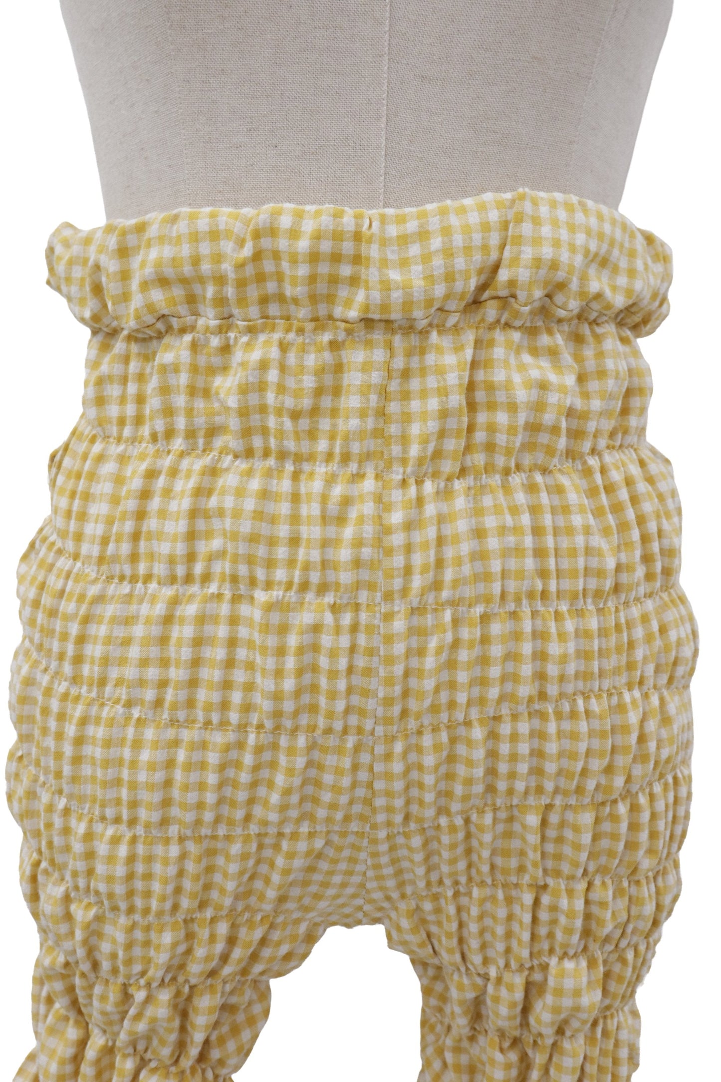 gingham shorts/KUSHA KUSHA PLAN/RM-［2607-056］